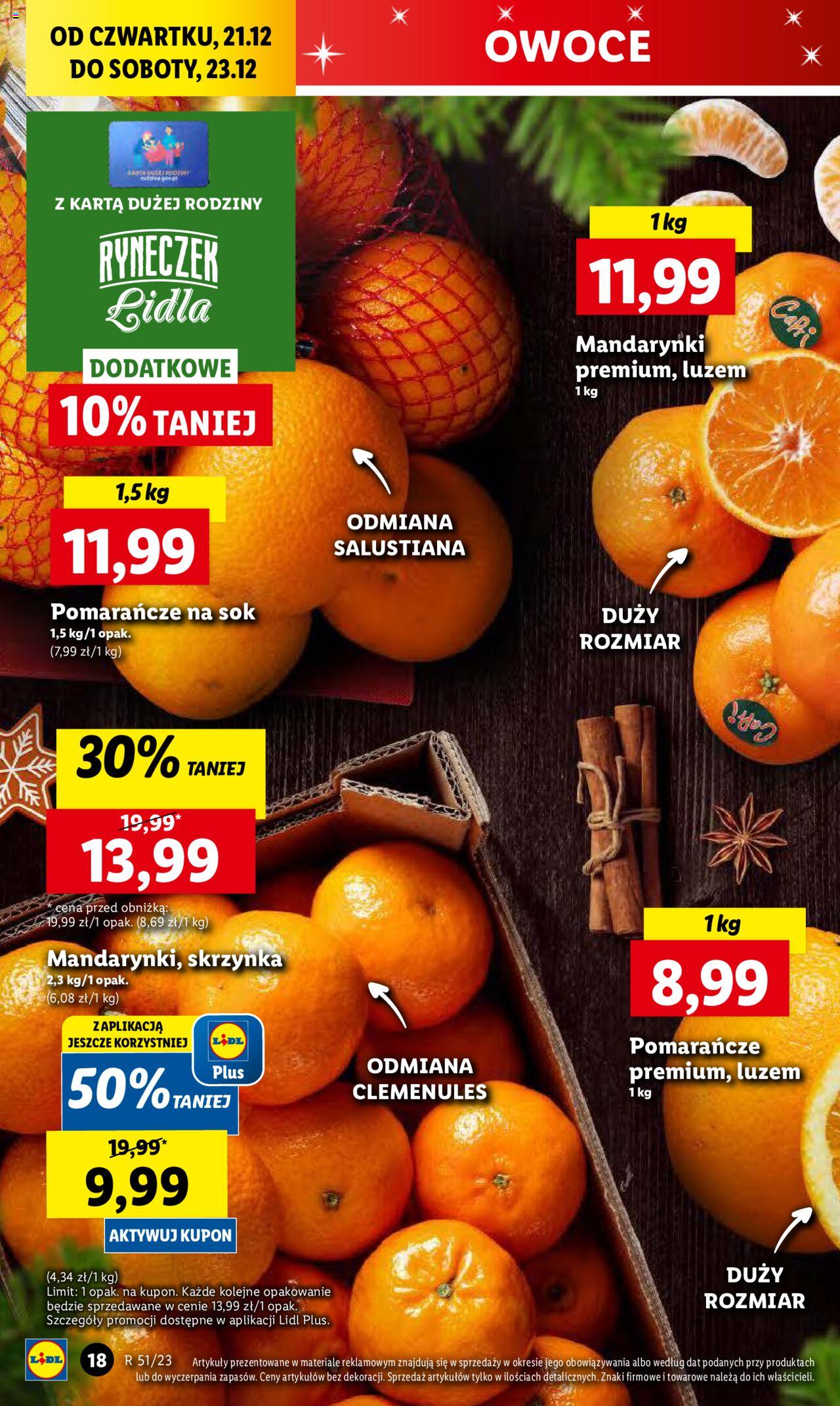 Lidl gazetka ważna od 21.12.2023 do 23.12.2023 strona 18