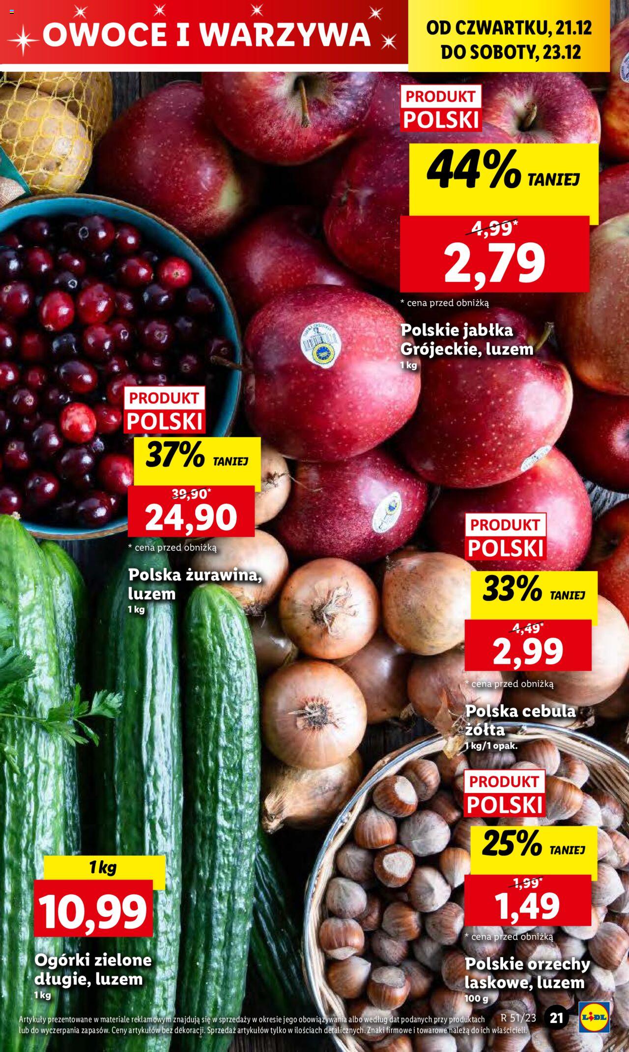 Lidl gazetka ważna od 21.12.2023 do 23.12.2023 strona 21