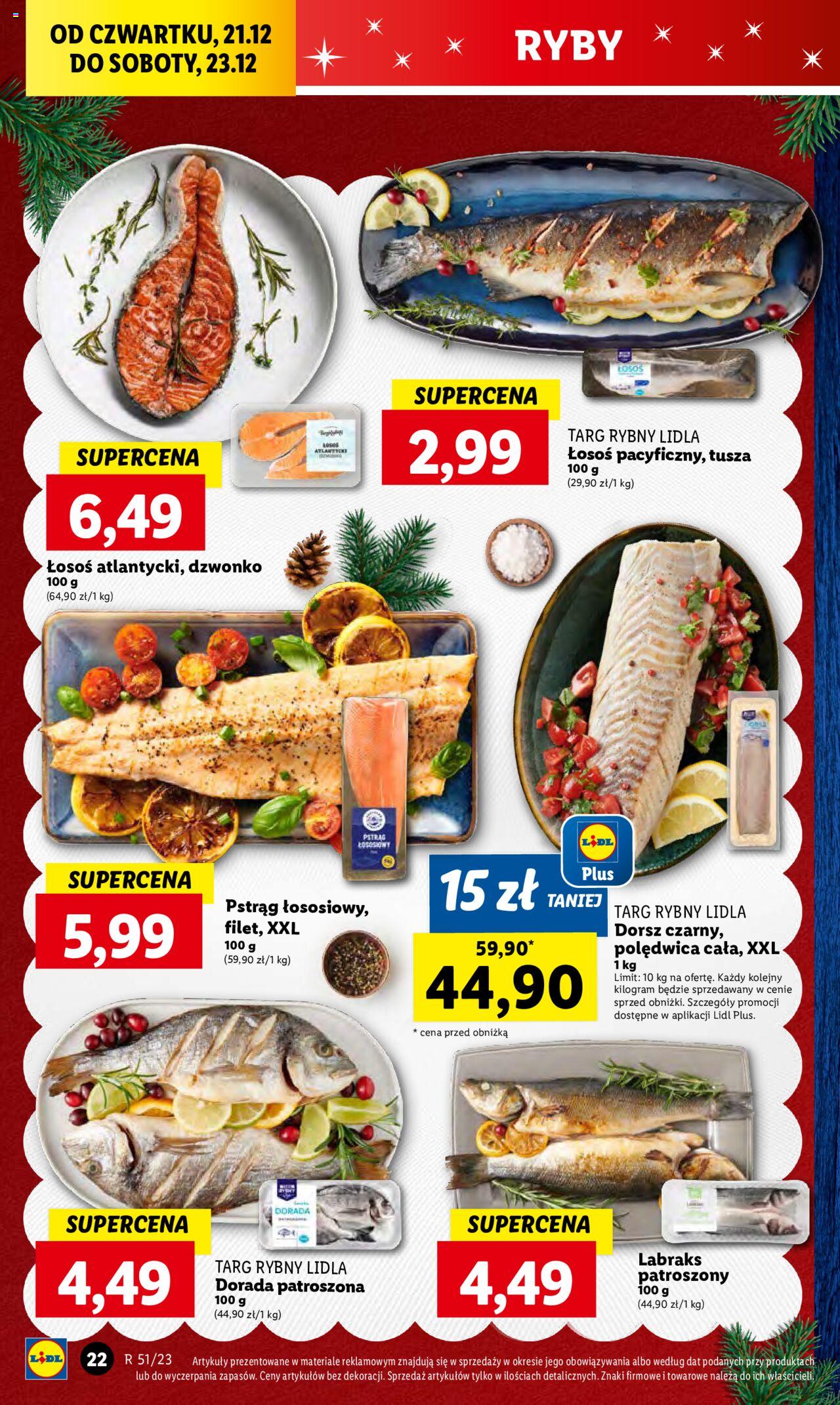 Lidl gazetka ważna od 21.12.2023 do 23.12.2023 strona 22