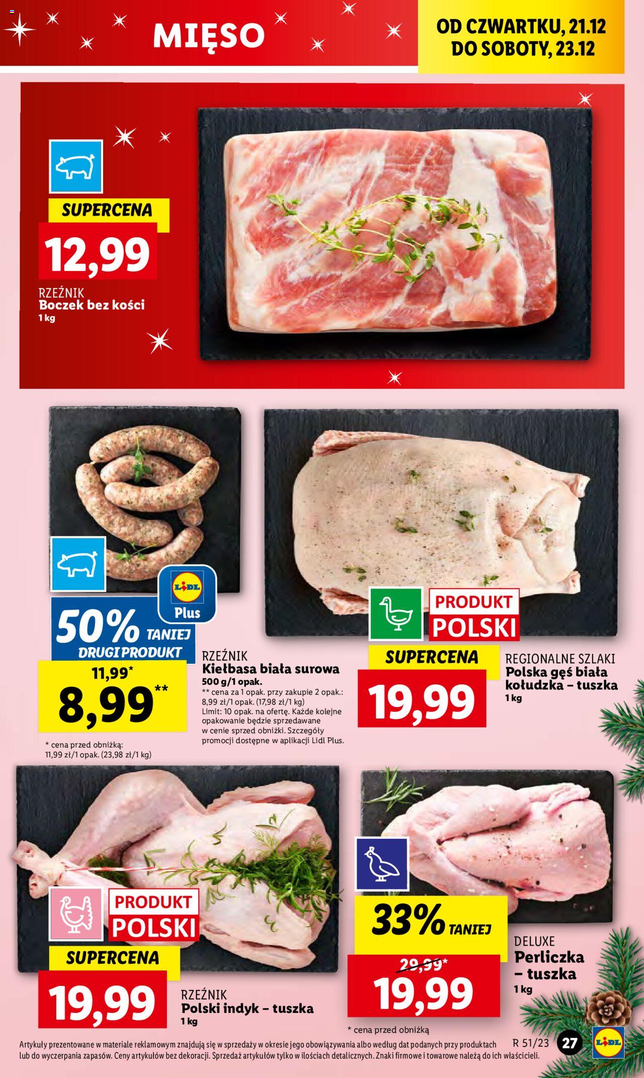 Lidl gazetka ważna od 21.12.2023 do 23.12.2023 strona 27