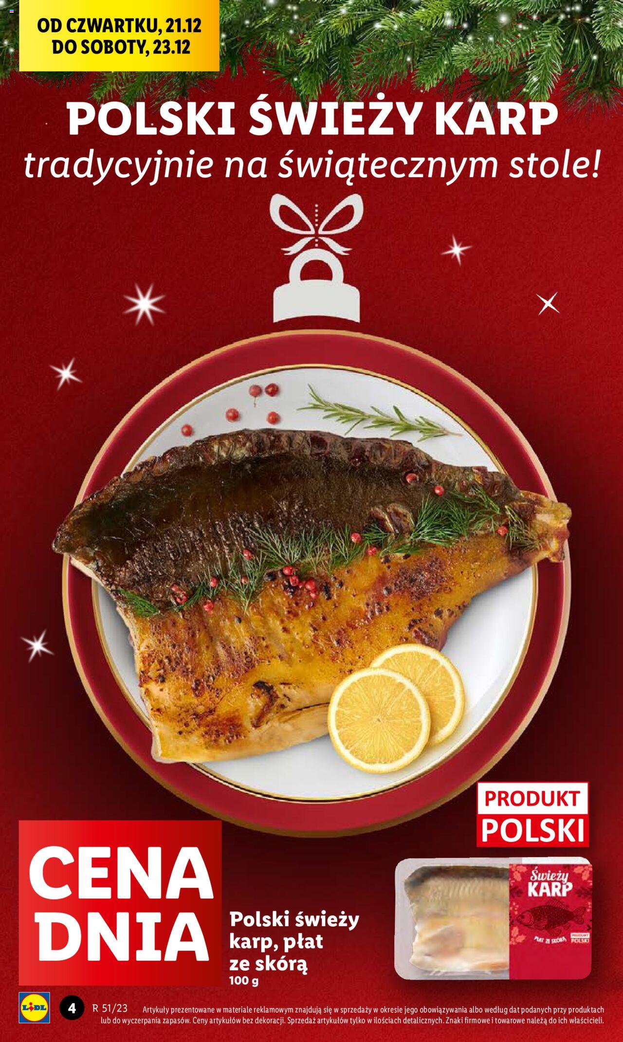 Lidl gazetka ważna od 21.12.2023 do 23.12.2023 strona 4