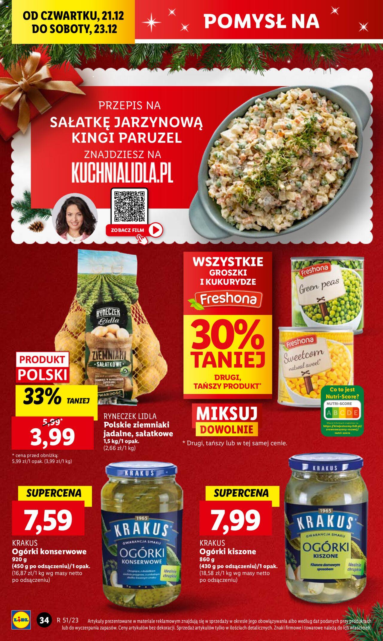 Lidl gazetka ważna od 21.12.2023 do 23.12.2023 strona 34