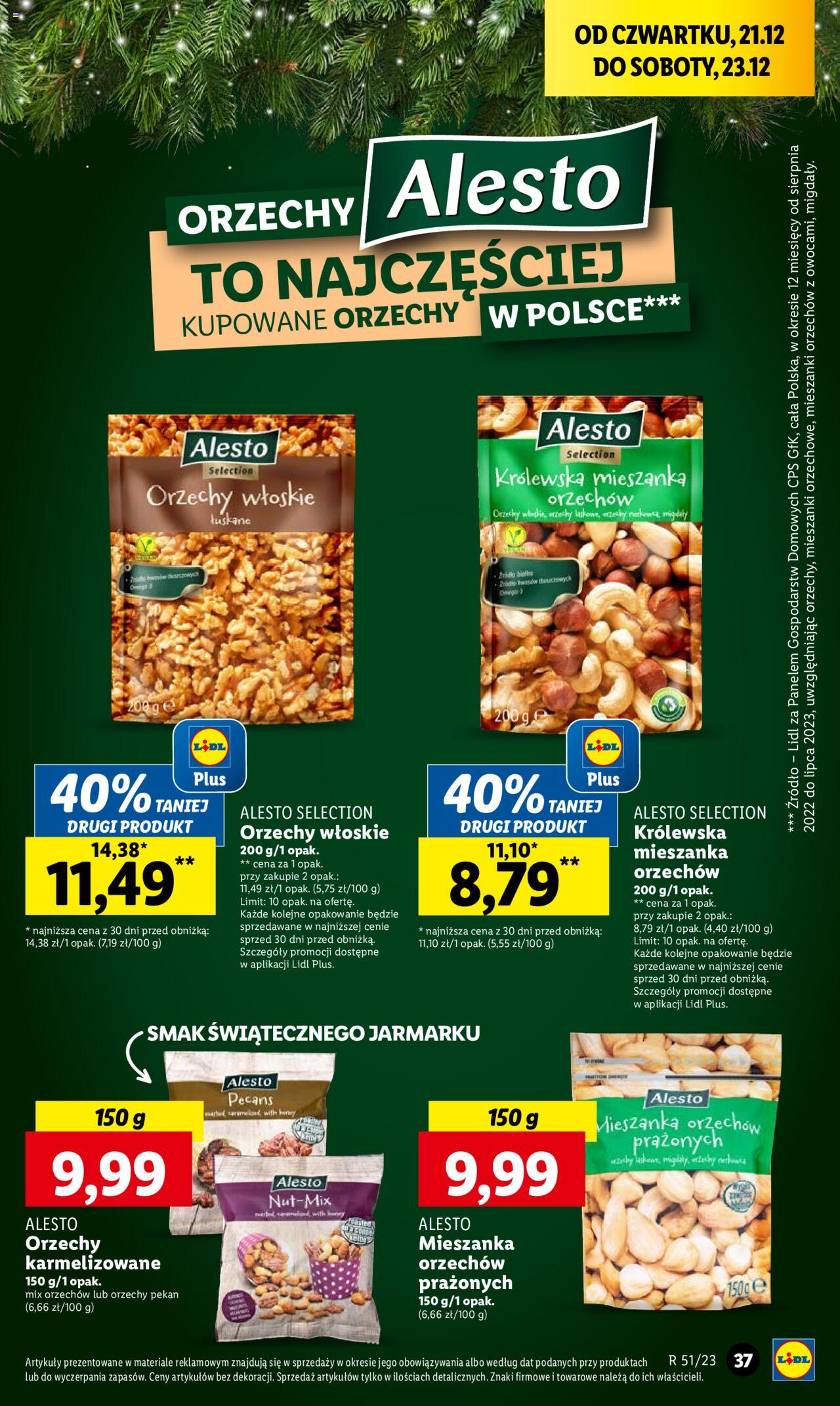 Lidl gazetka ważna od 21.12.2023 do 23.12.2023 strona 39