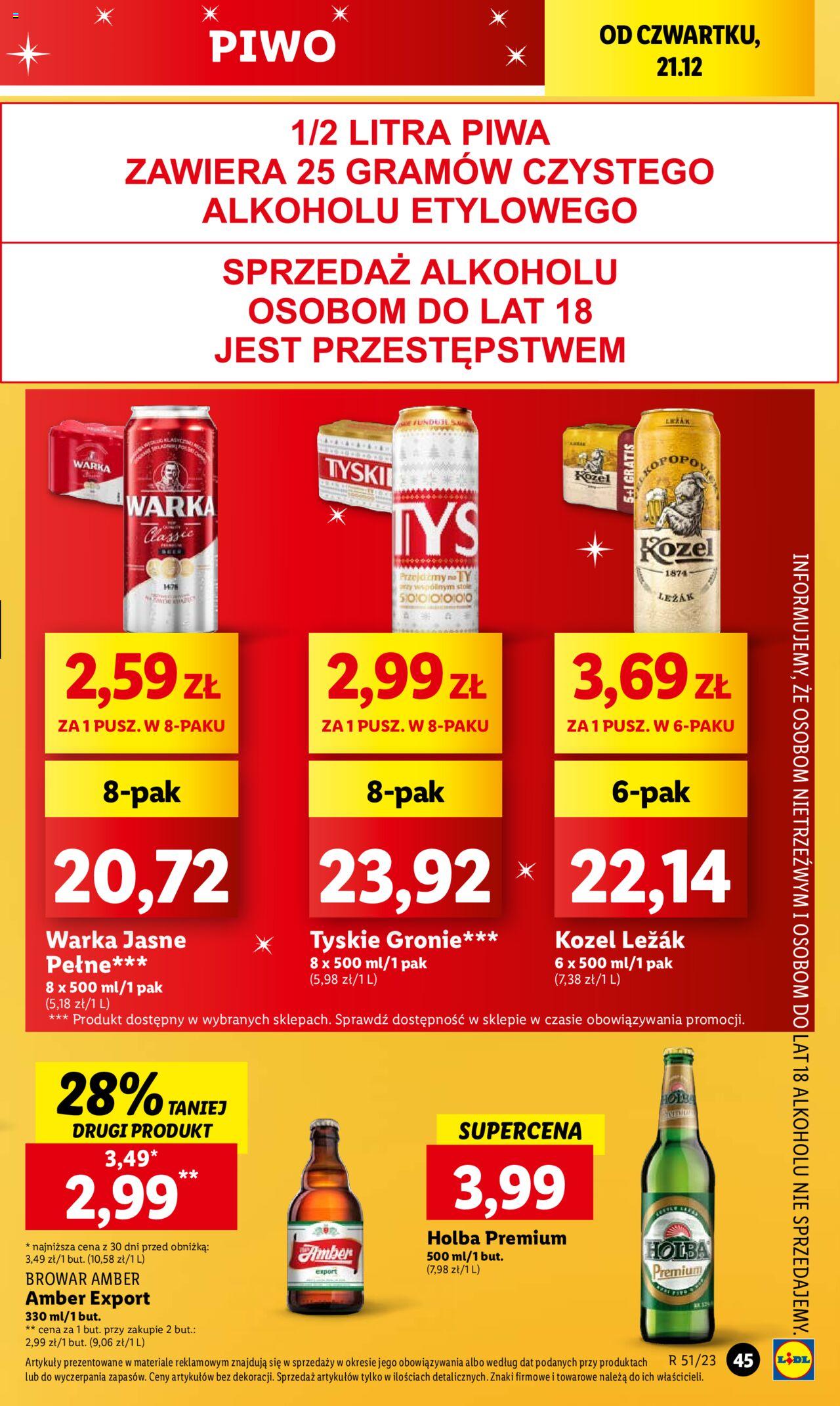 Lidl gazetka ważna od 21.12.2023 do 23.12.2023 strona 48