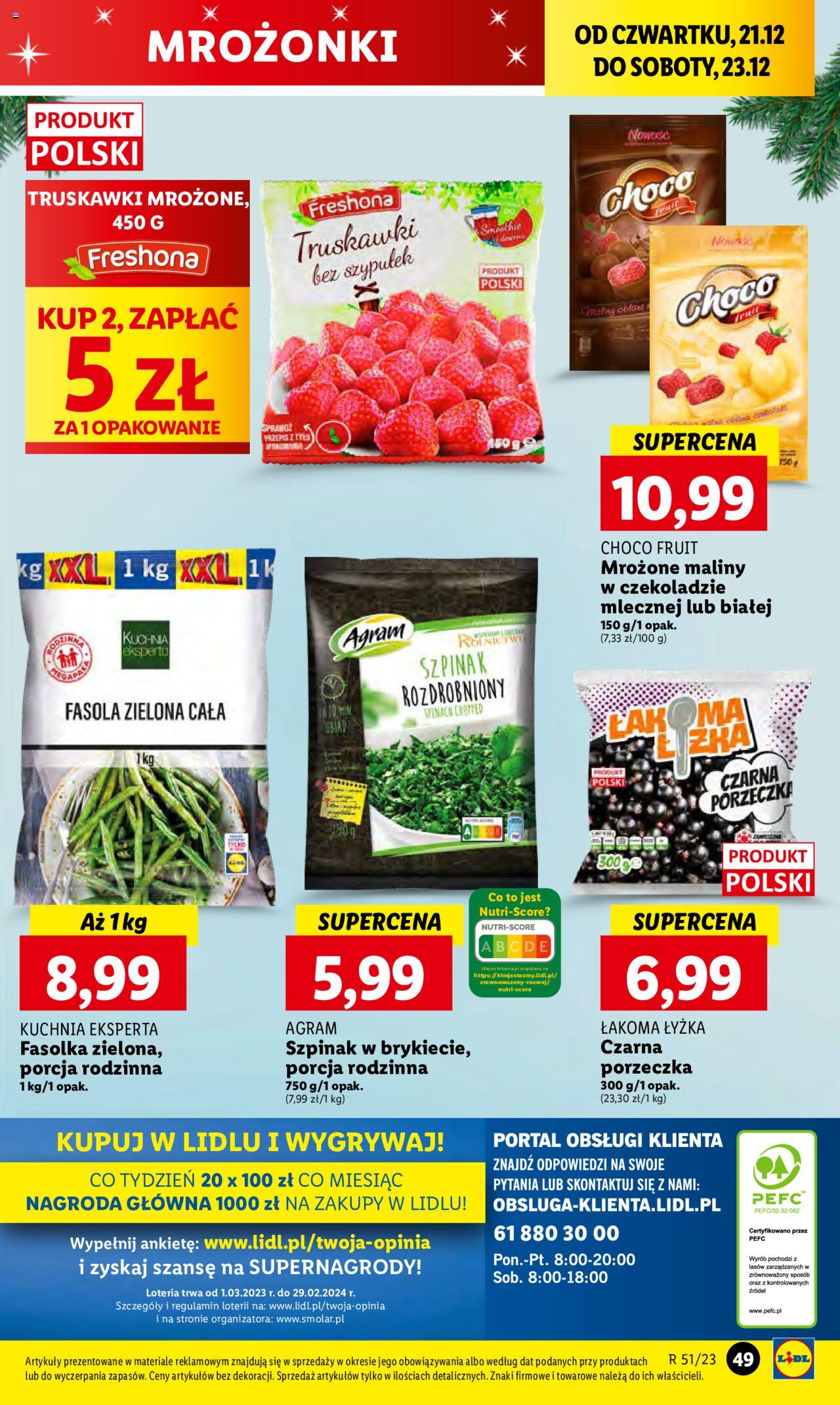 Lidl gazetka ważna od 21.12.2023 do 23.12.2023 strona 50