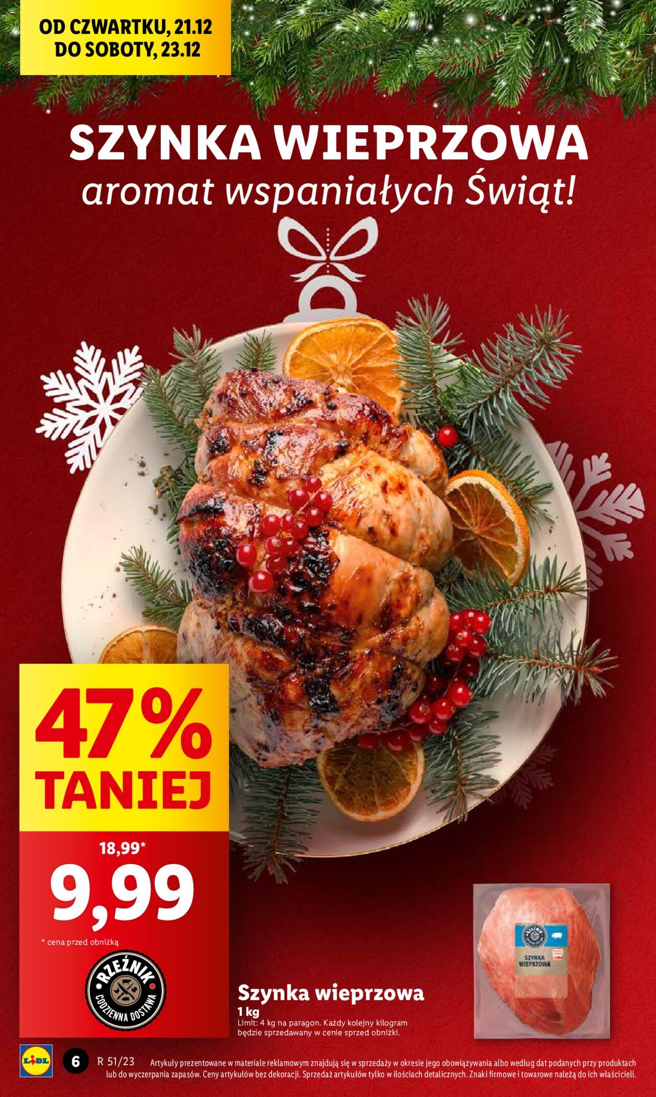 Lidl gazetka ważna od 21.12.2023 do 23.12.2023 strona 6