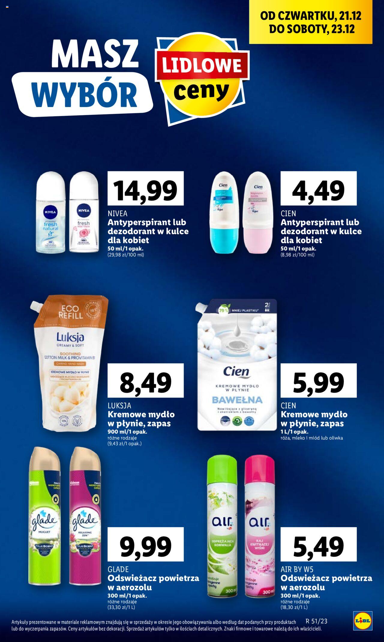 Lidl gazetka ważna od 21.12.2023 do 23.12.2023 strona 52