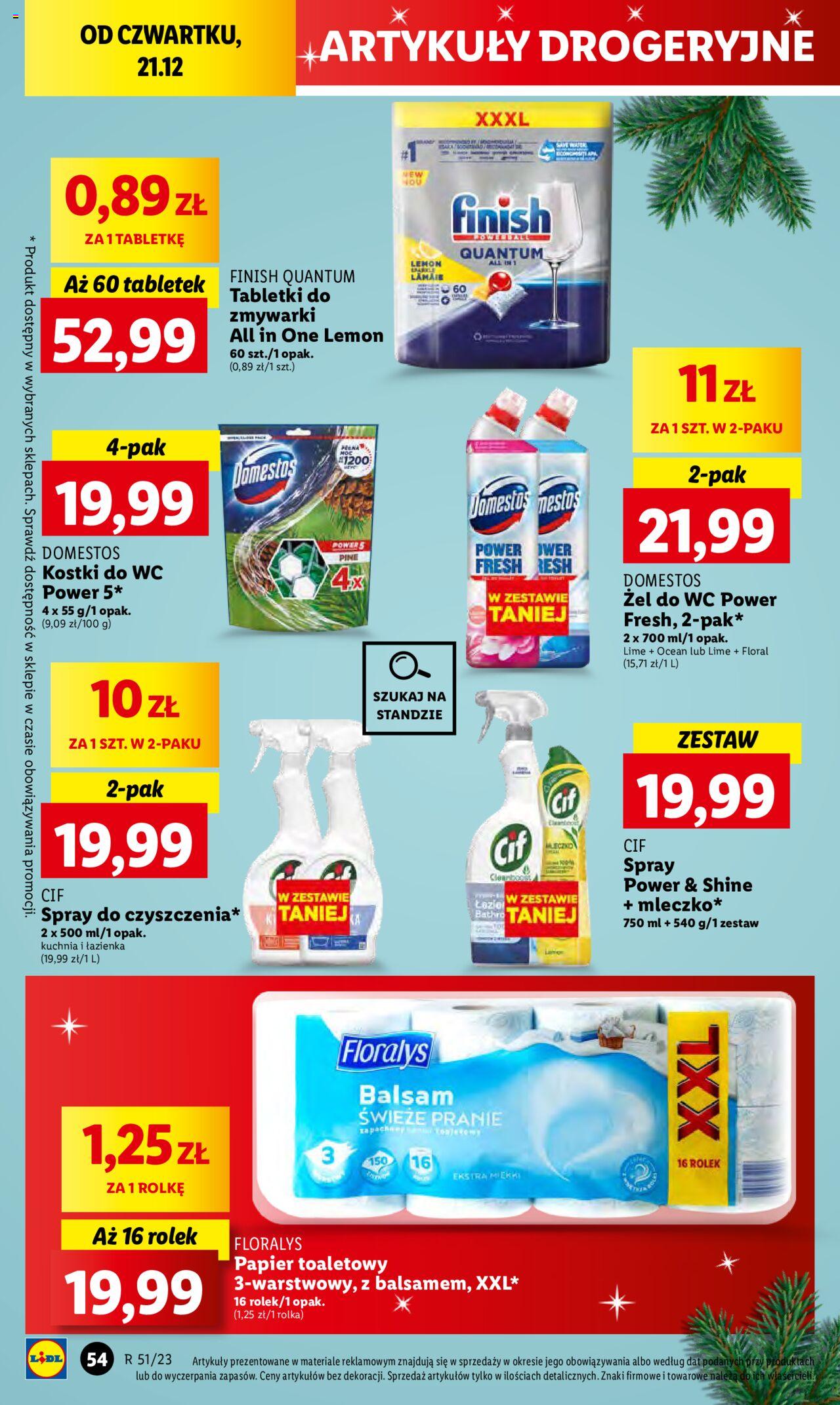 Lidl gazetka ważna od 21.12.2023 do 23.12.2023 strona 57