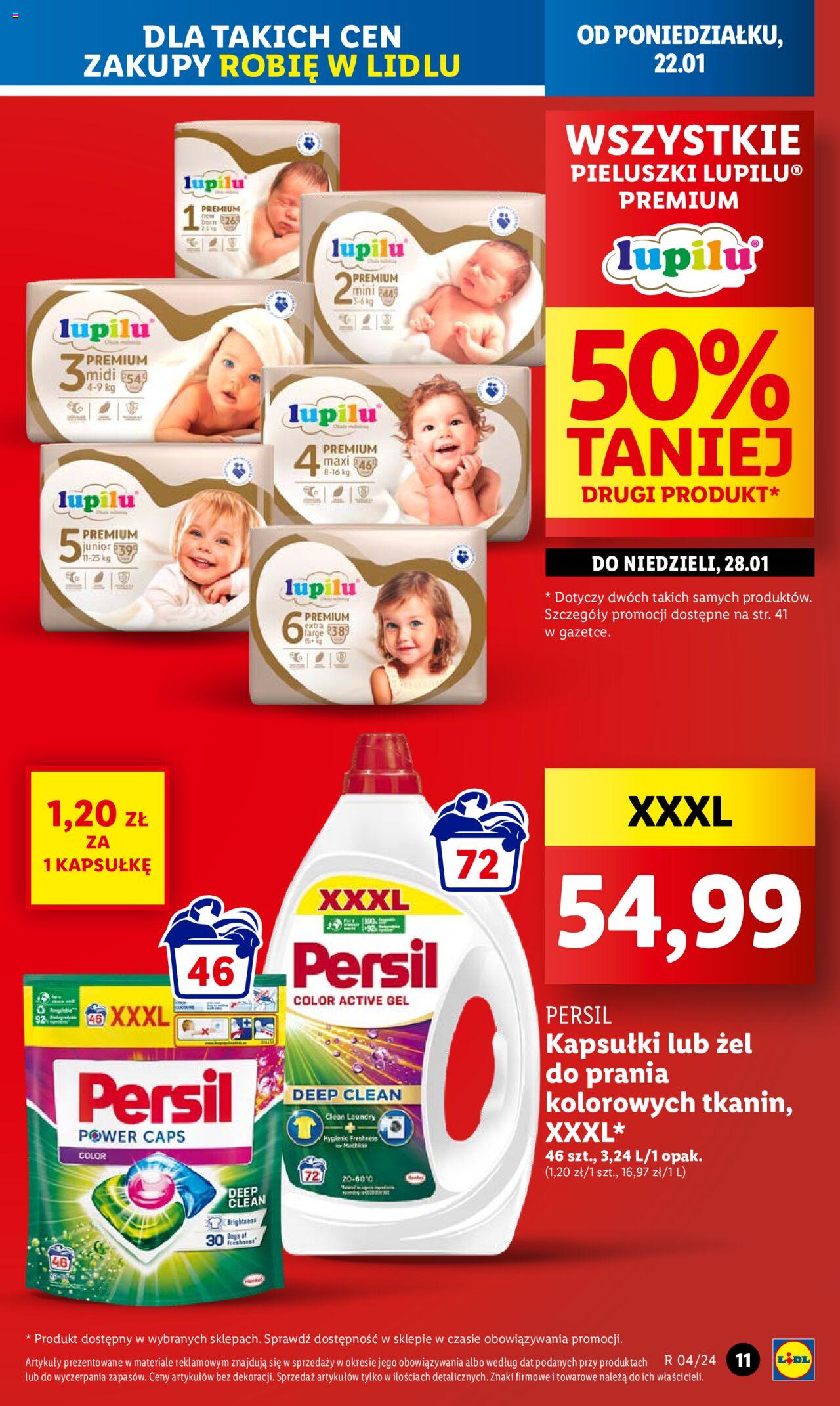 LIDL gazetka ważna od 22.01.2024 do 24.01.2024 strona 11