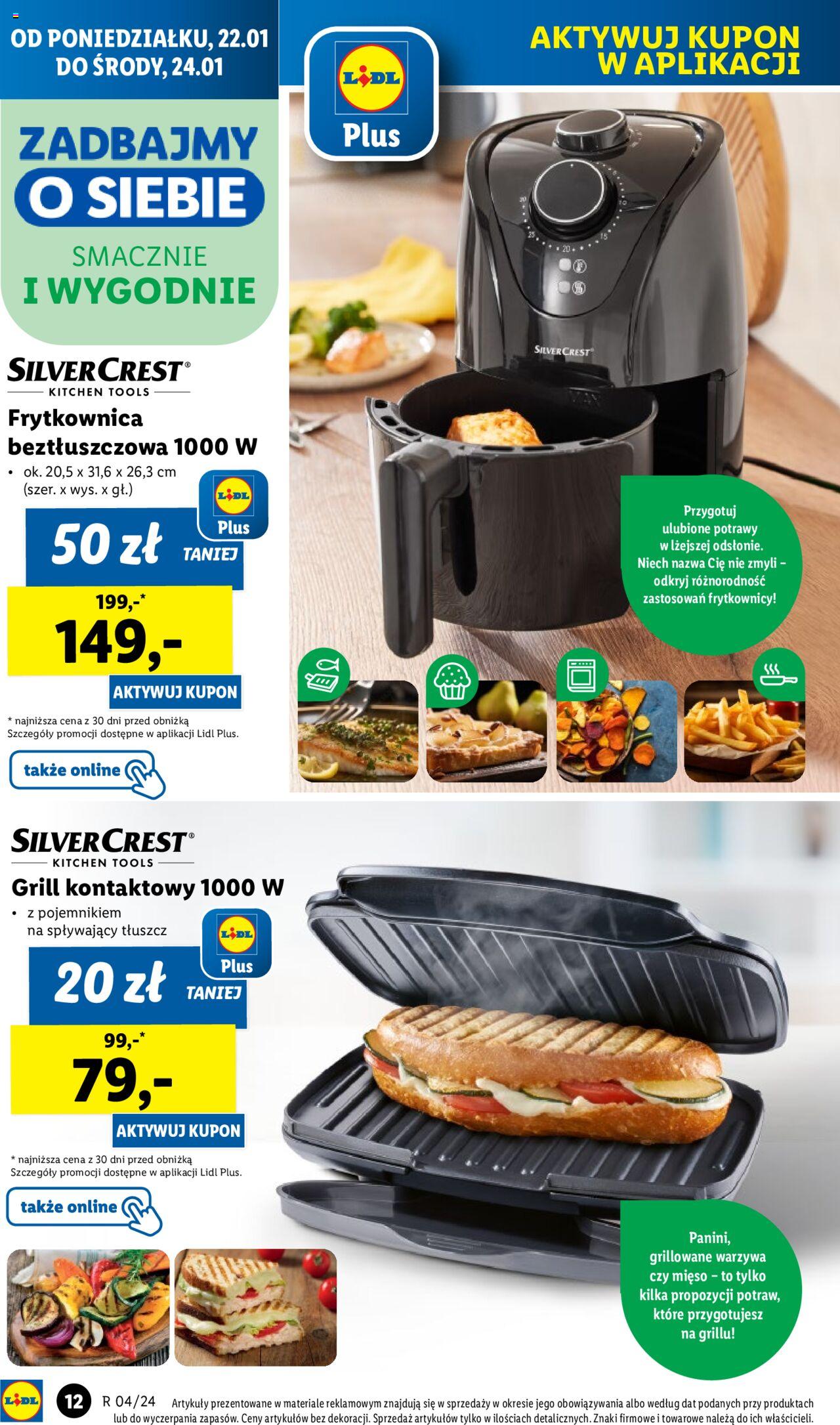 LIDL gazetka ważna od 22.01.2024 do 24.01.2024 strona 12