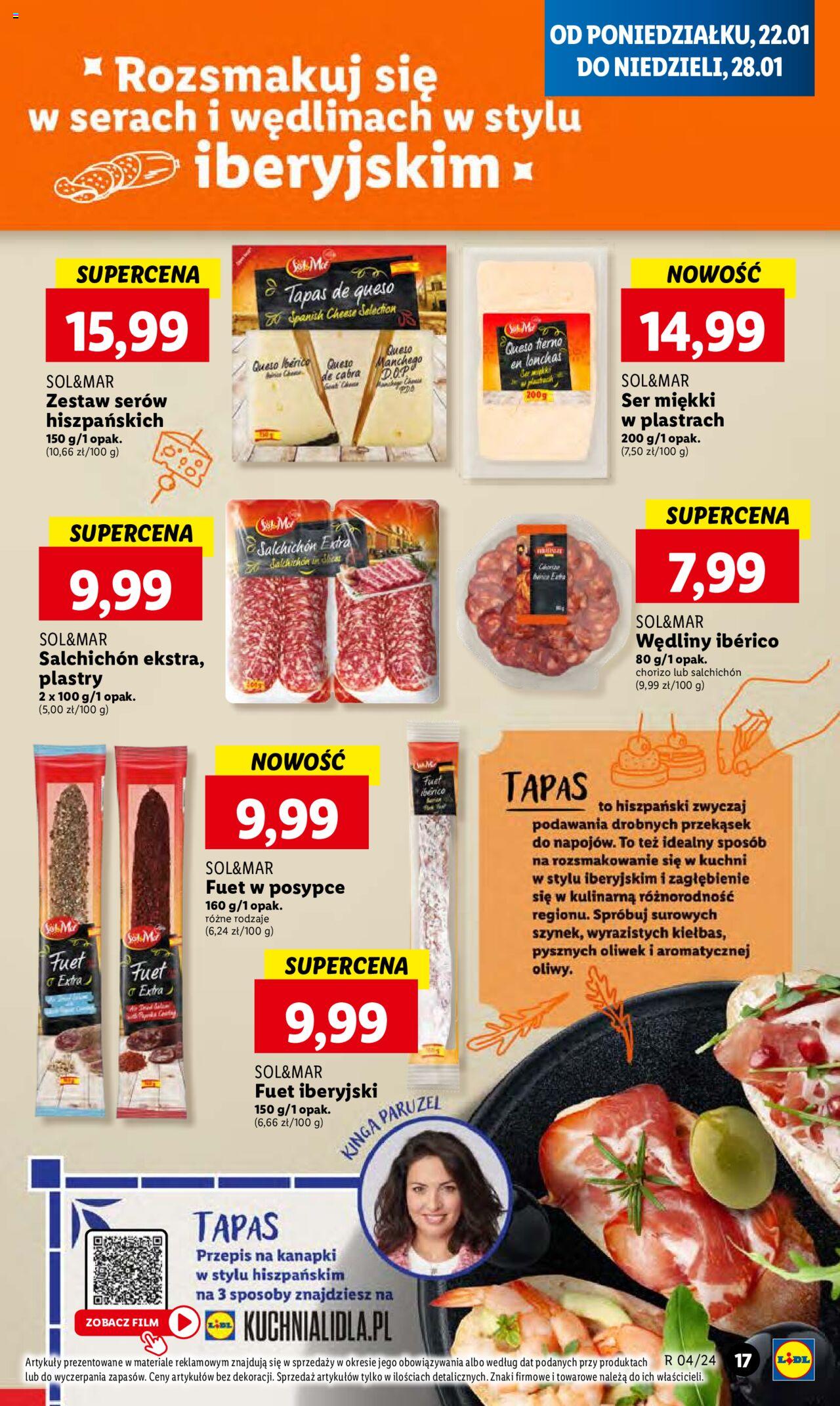 LIDL gazetka ważna od 22.01.2024 do 24.01.2024 strona 17