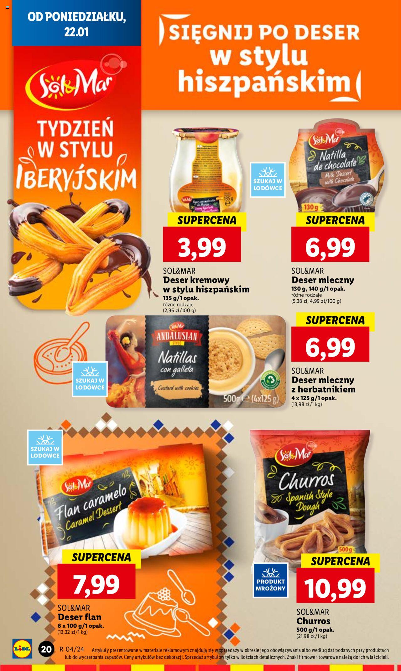 LIDL gazetka ważna od 22.01.2024 do 24.01.2024 strona 20