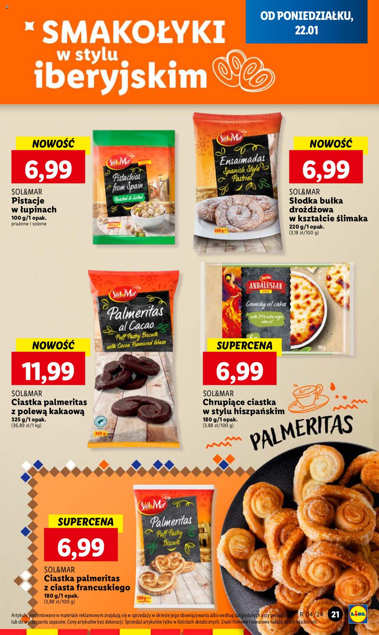 LIDL gazetka ważna od 22.01.2024 do 24.01.2024 strona 21
