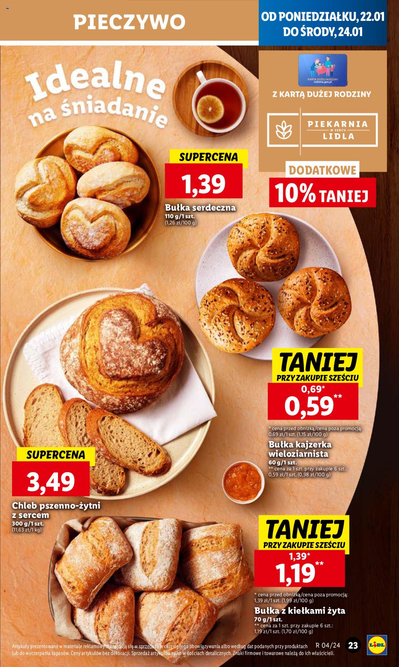 LIDL gazetka ważna od 22.01.2024 do 24.01.2024 strona 23
