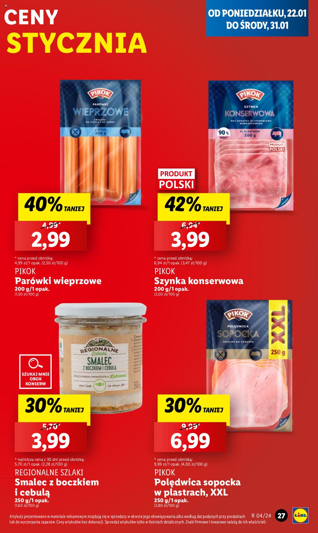 LIDL gazetka ważna od 22.01.2024 do 24.01.2024 strona 29