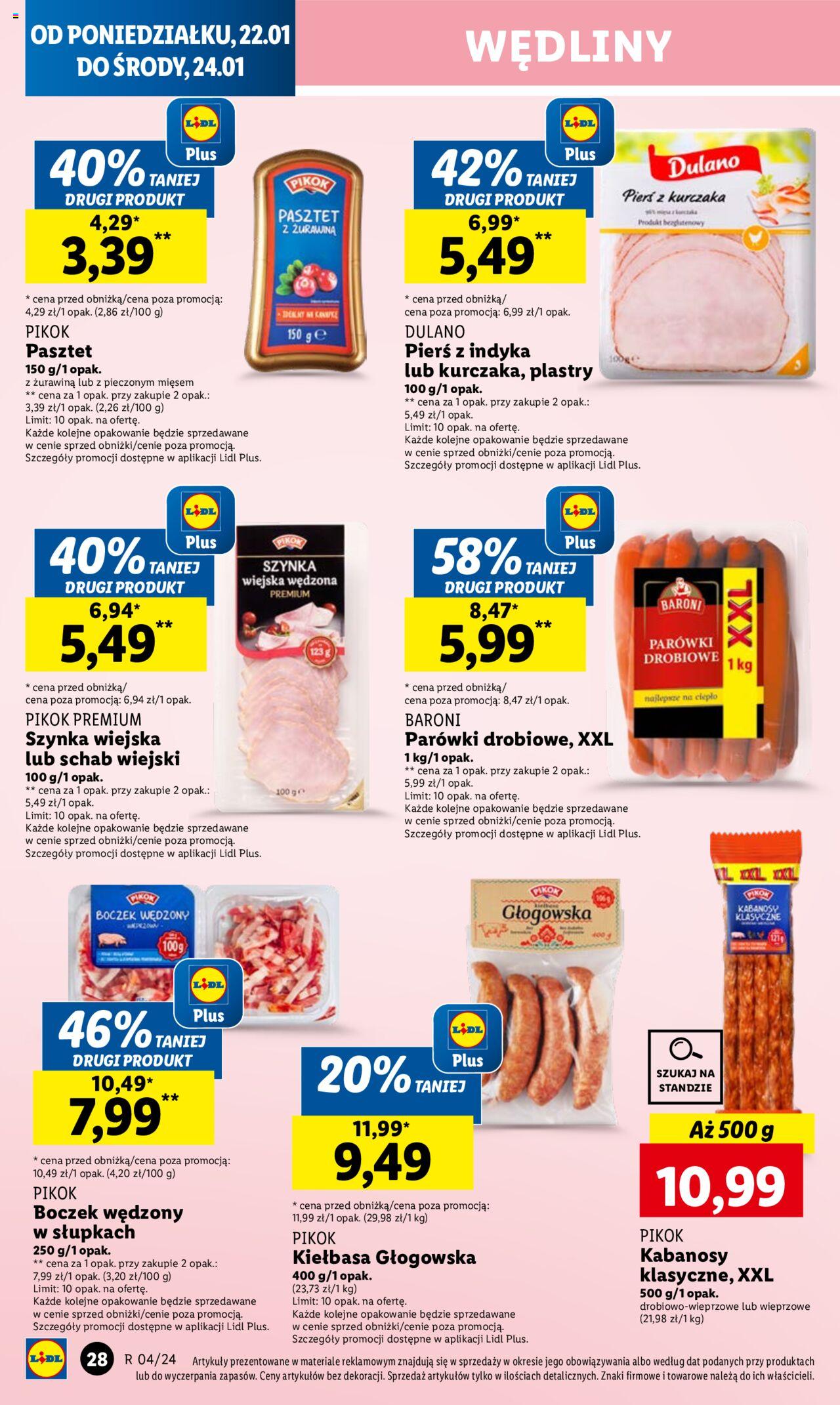 LIDL gazetka ważna od 22.01.2024 do 24.01.2024 strona 30