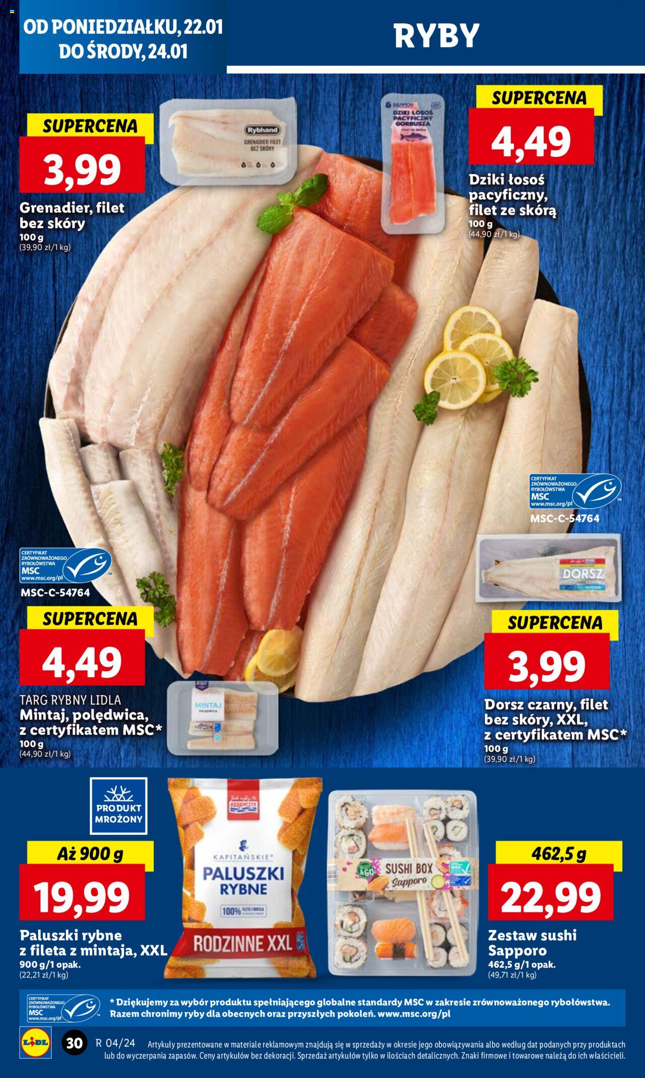 LIDL gazetka ważna od 22.01.2024 do 24.01.2024 strona 32