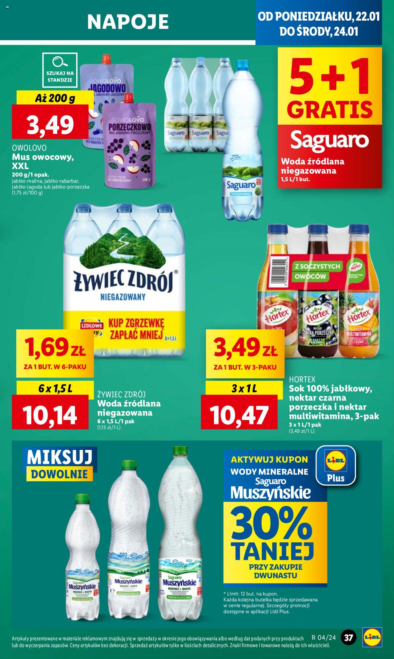 LIDL gazetka ważna od 22.01.2024 do 24.01.2024 strona 39