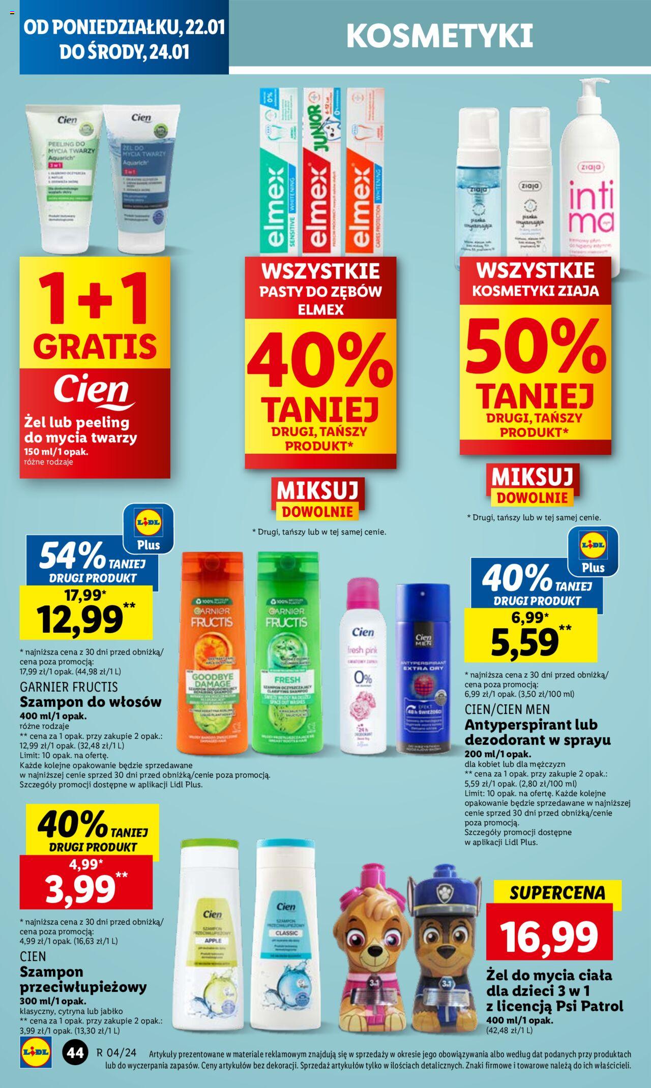 LIDL gazetka ważna od 22.01.2024 do 24.01.2024 strona 46