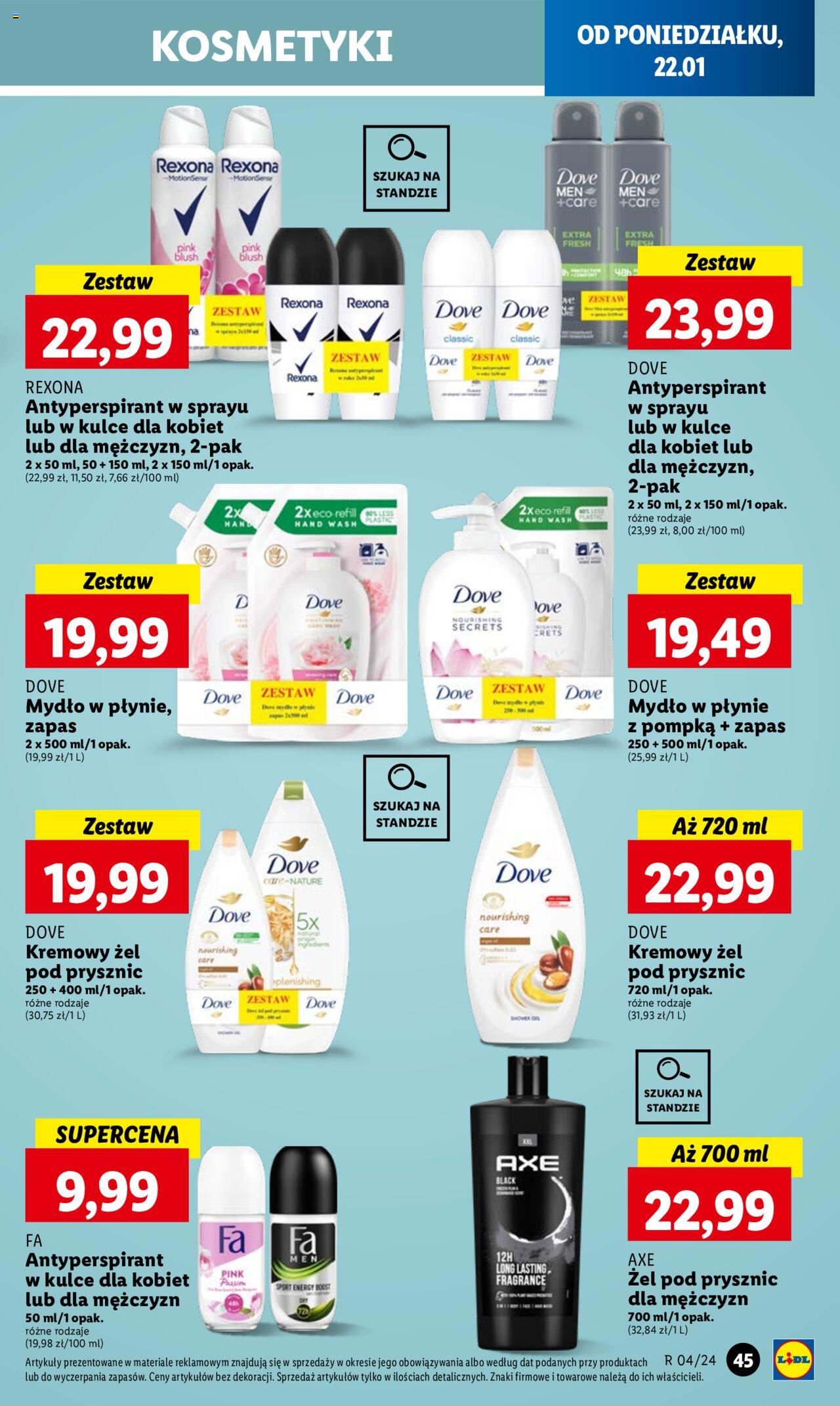 LIDL gazetka ważna od 22.01.2024 do 24.01.2024 strona 47