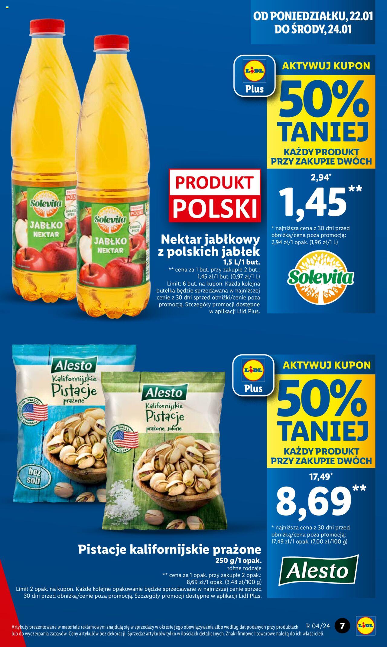 LIDL gazetka ważna od 22.01.2024 do 24.01.2024 strona 7