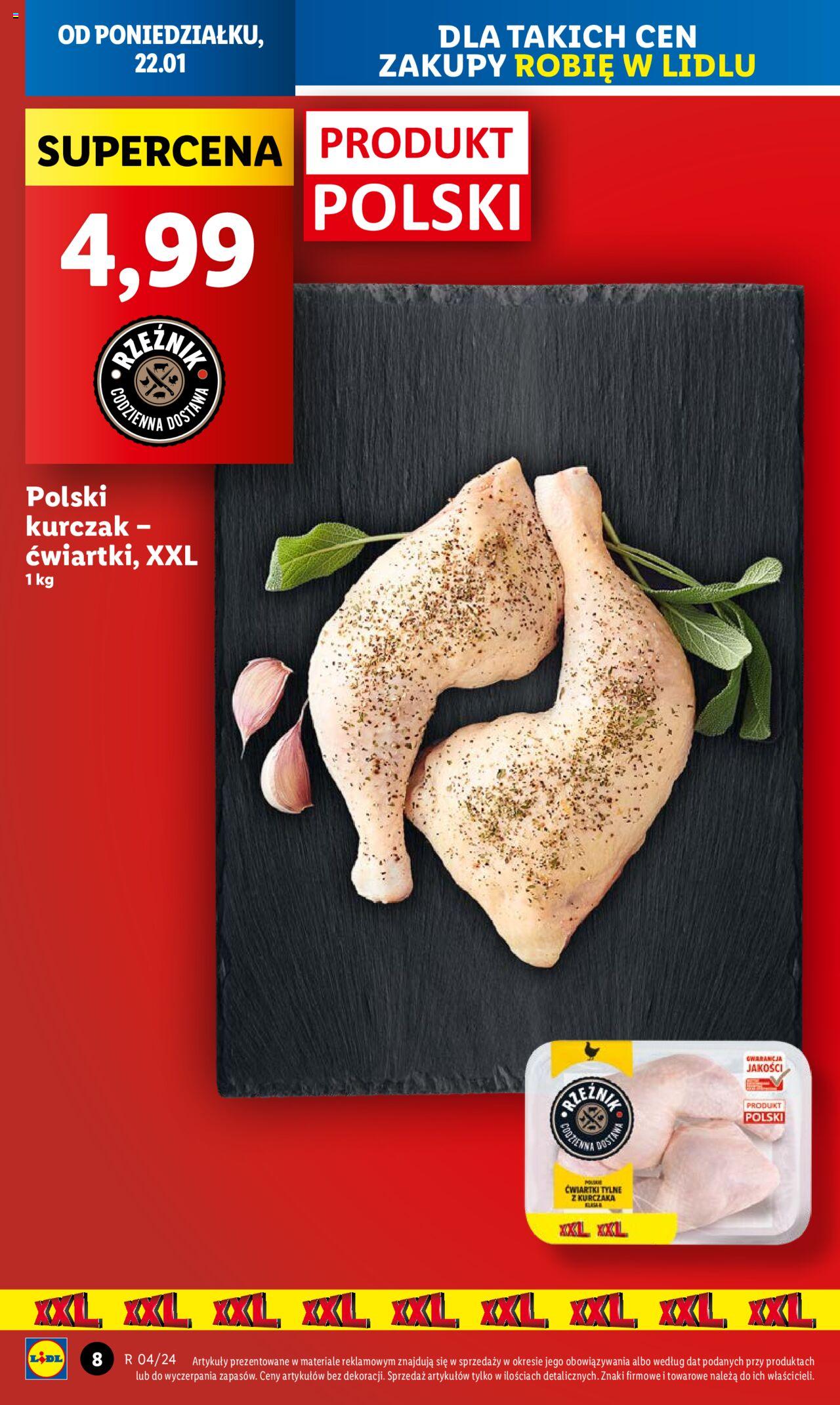 LIDL gazetka ważna od 22.01.2024 do 24.01.2024 strona 8