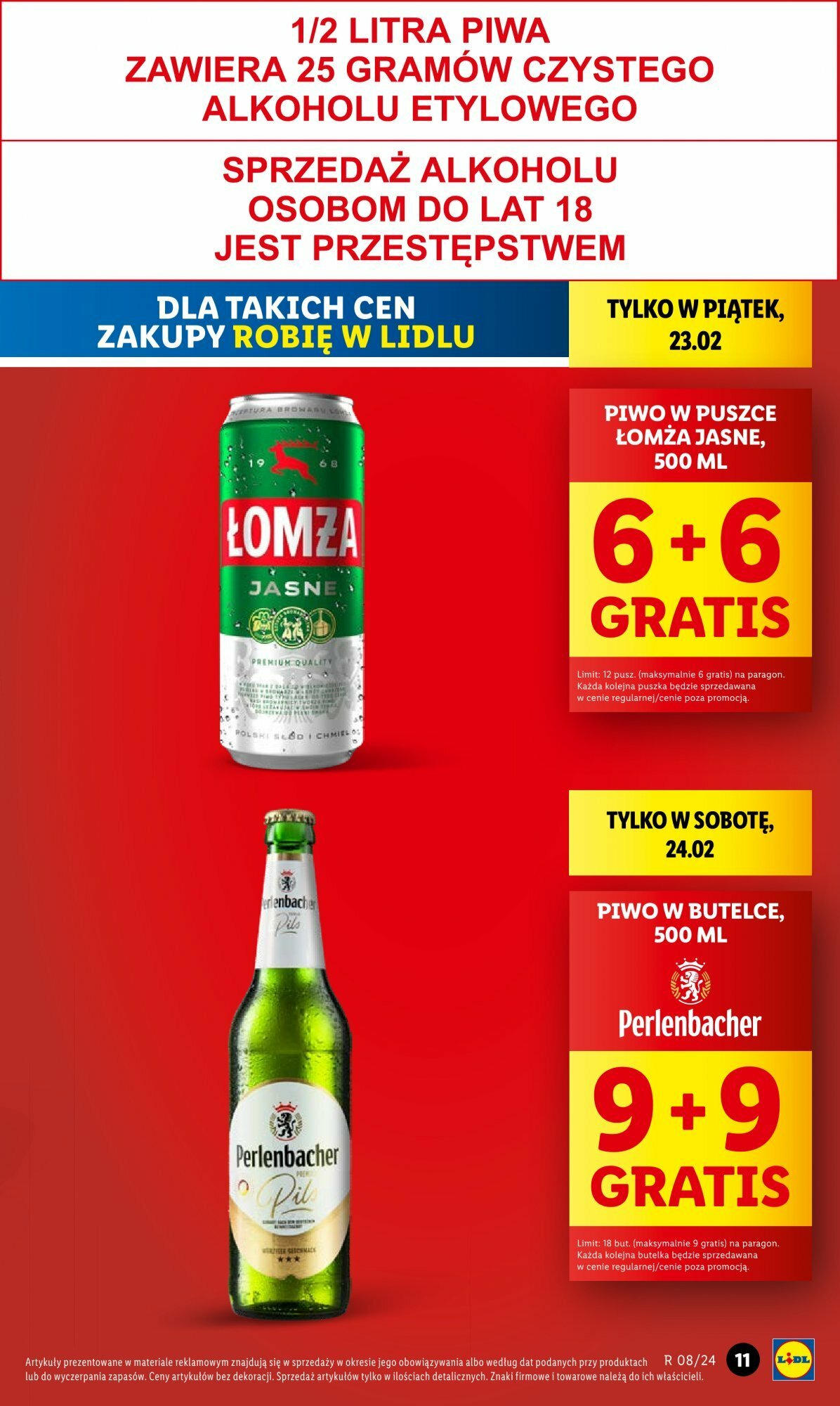 LIDL gazetka ważna od 22.02.2024 do 24.02.2024 strona 11