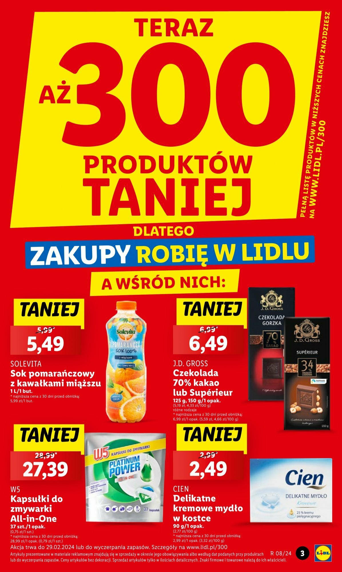 LIDL gazetka ważna od 22.02.2024 do 24.02.2024 strona 3