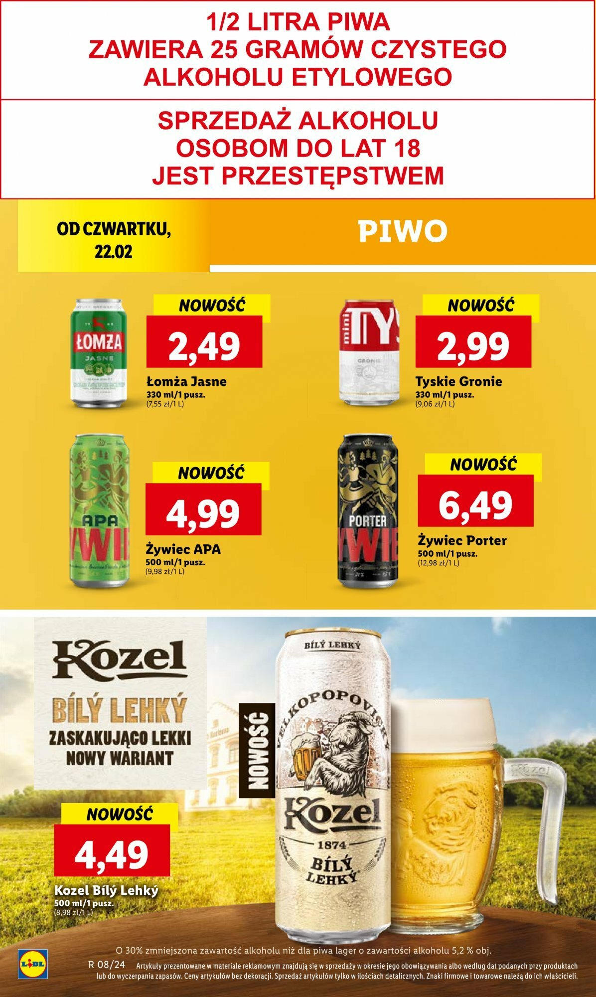 LIDL gazetka ważna od 22.02.2024 do 24.02.2024 strona 38