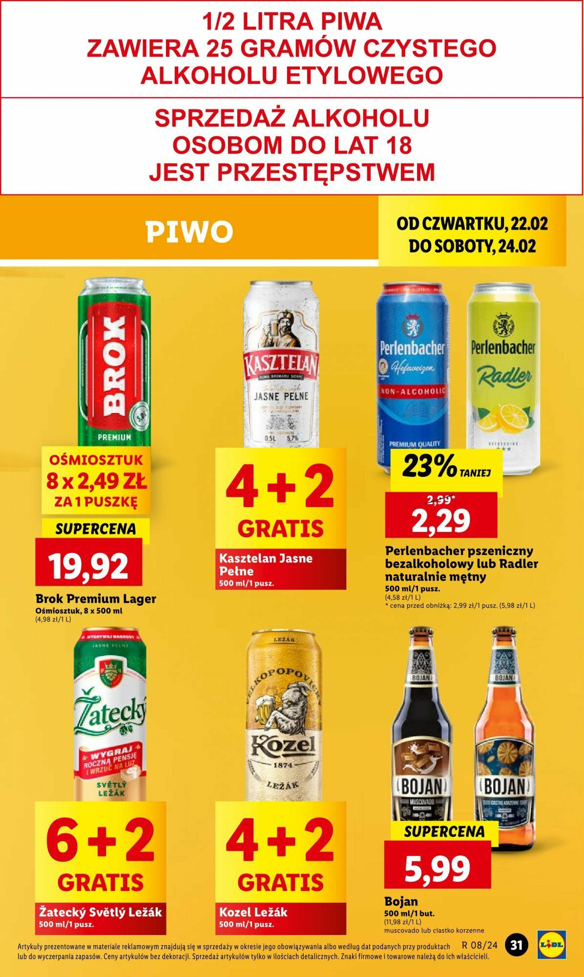 LIDL gazetka ważna od 22.02.2024 do 24.02.2024 strona 39