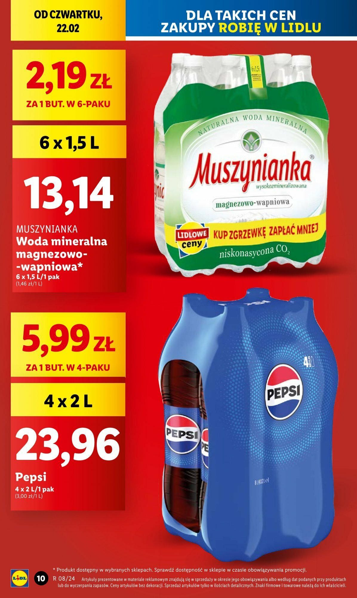 LIDL gazetka ważna od 22.02.2024 do 24.02.2024 strona 10
