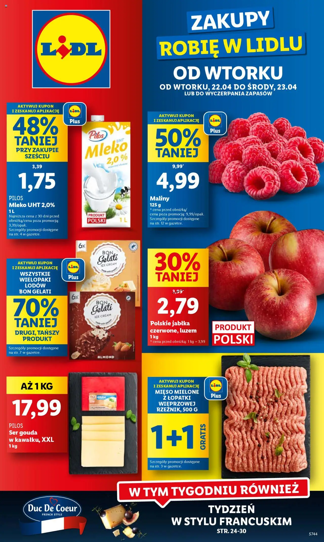 LIDL gazetka ważna od 22.04.2025 do 23.04.2025 strona 1