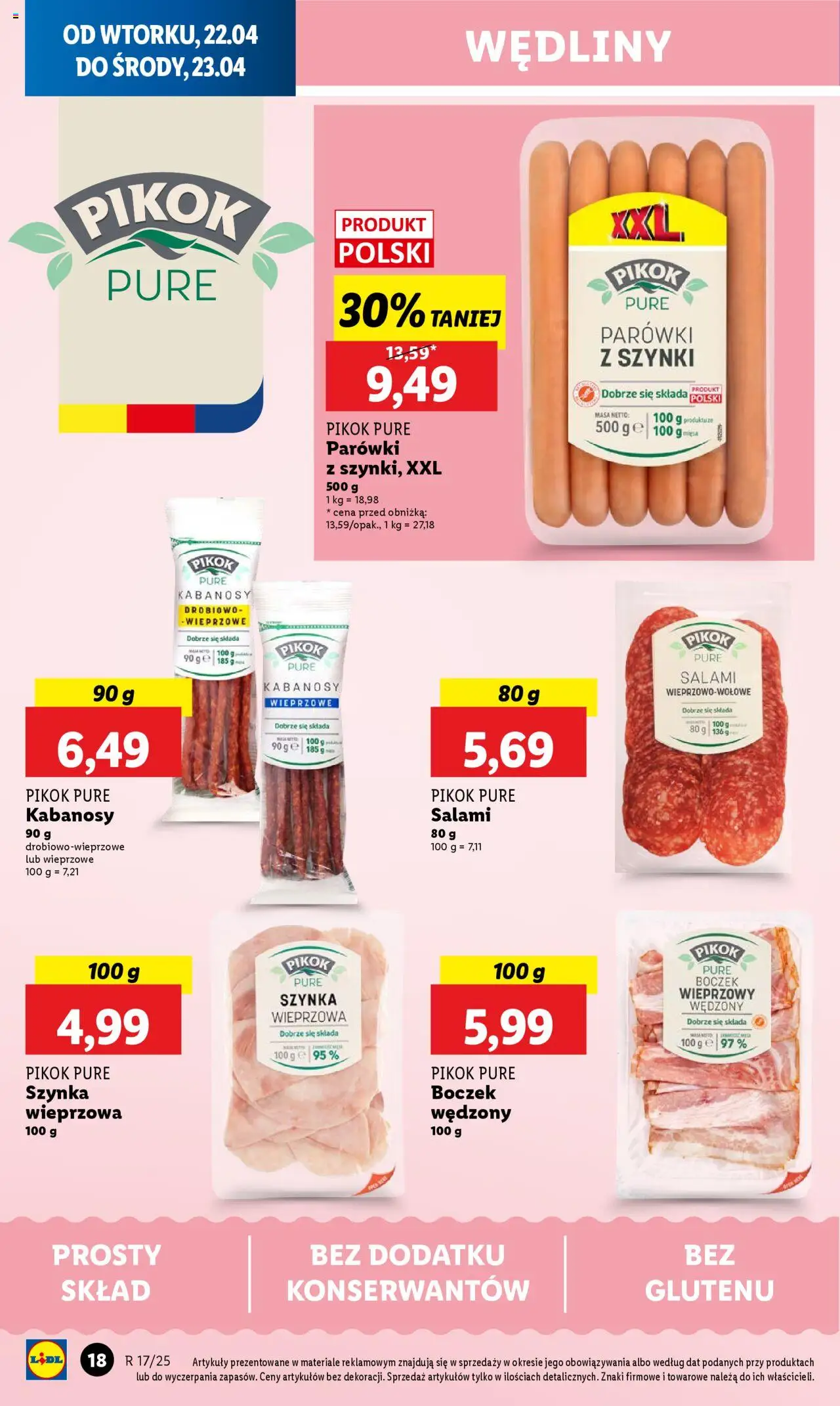 LIDL gazetka ważna od 22.04.2025 do 23.04.2025 strona 18