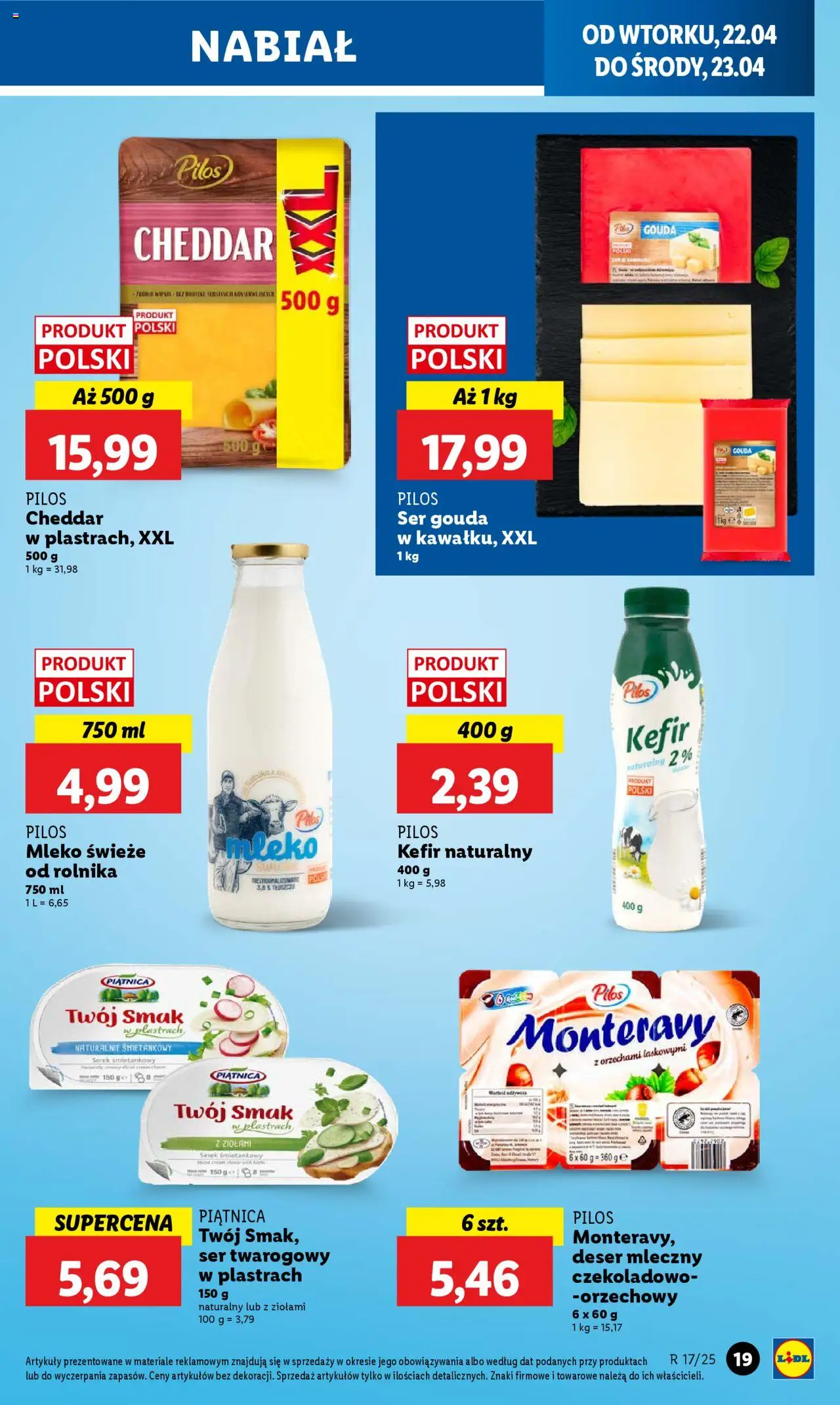 LIDL gazetka ważna od 22.04.2025 do 23.04.2025 strona 19