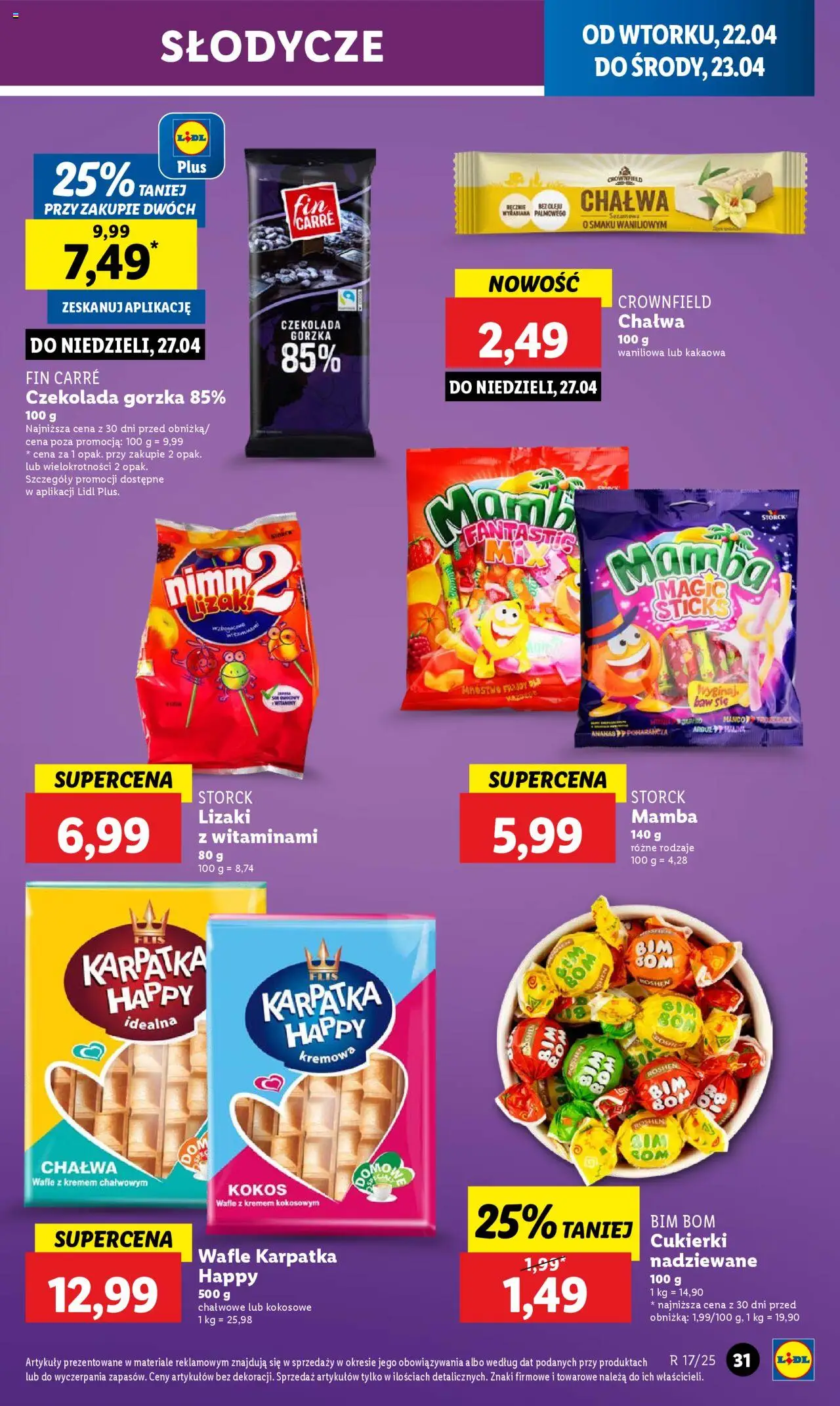 LIDL gazetka ważna od 22.04.2025 do 23.04.2025 strona 31