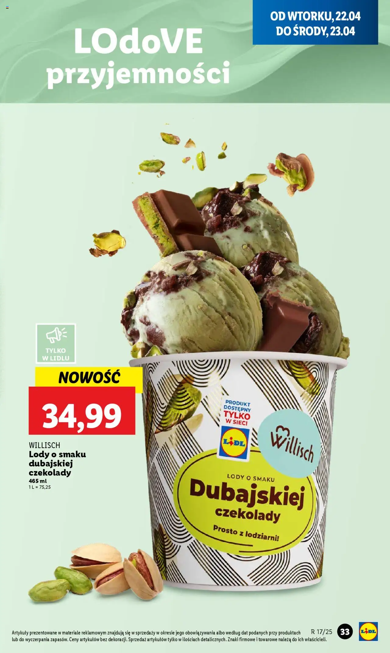 LIDL gazetka ważna od 22.04.2025 do 23.04.2025 strona 33