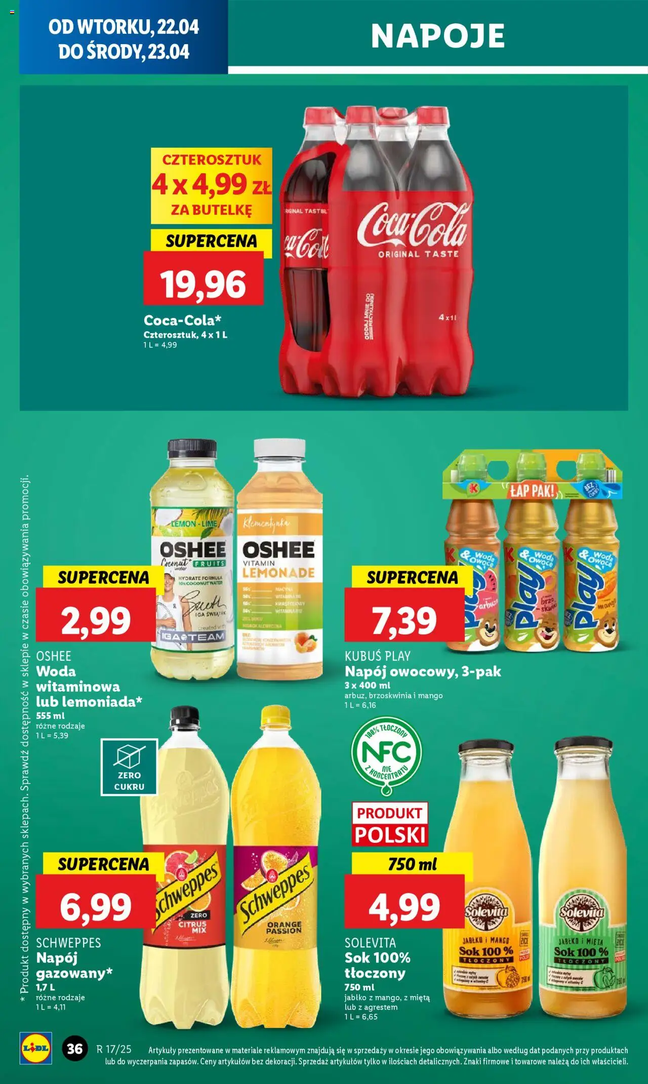 LIDL gazetka ważna od 22.04.2025 do 23.04.2025 strona 36