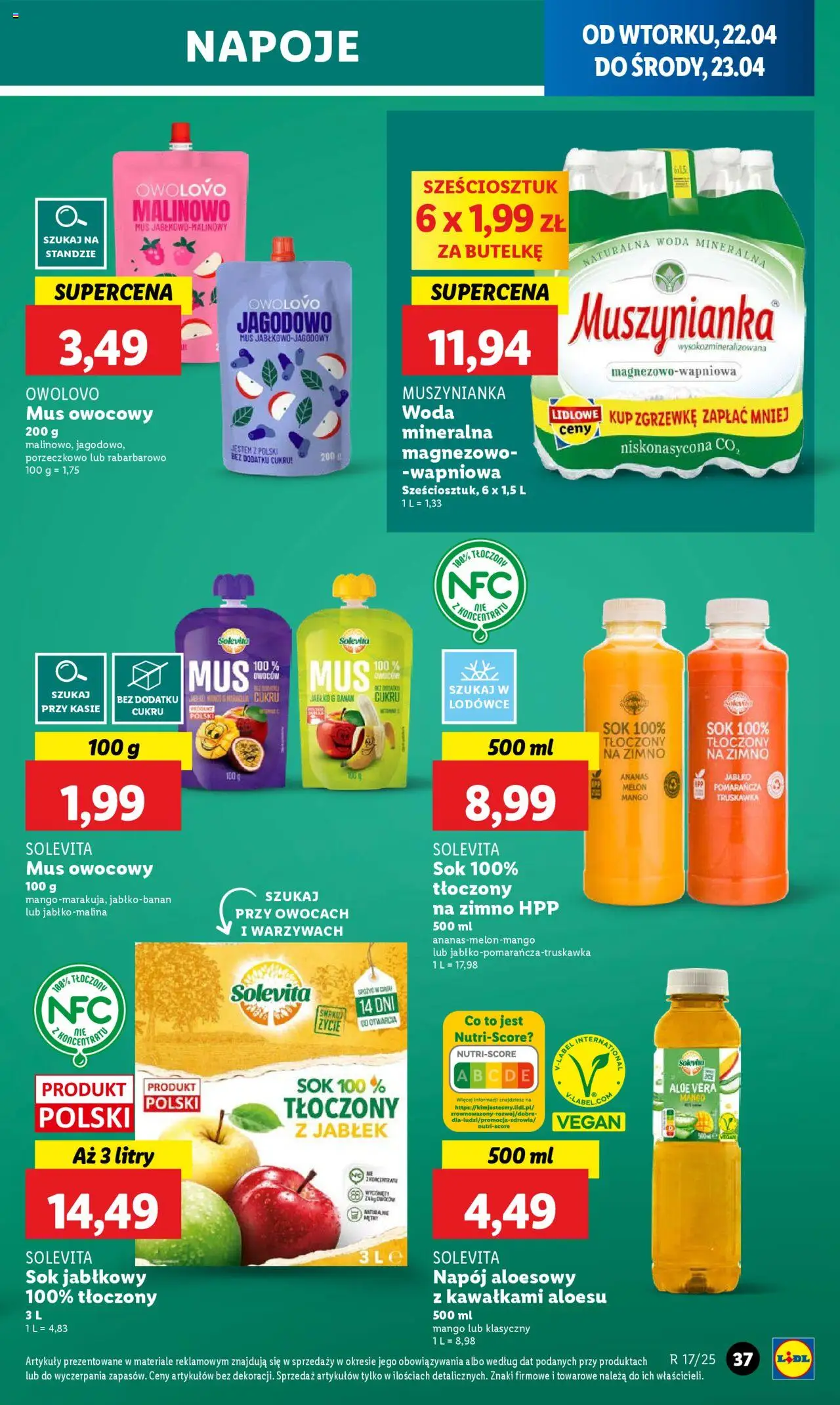 LIDL gazetka ważna od 22.04.2025 do 23.04.2025 strona 37