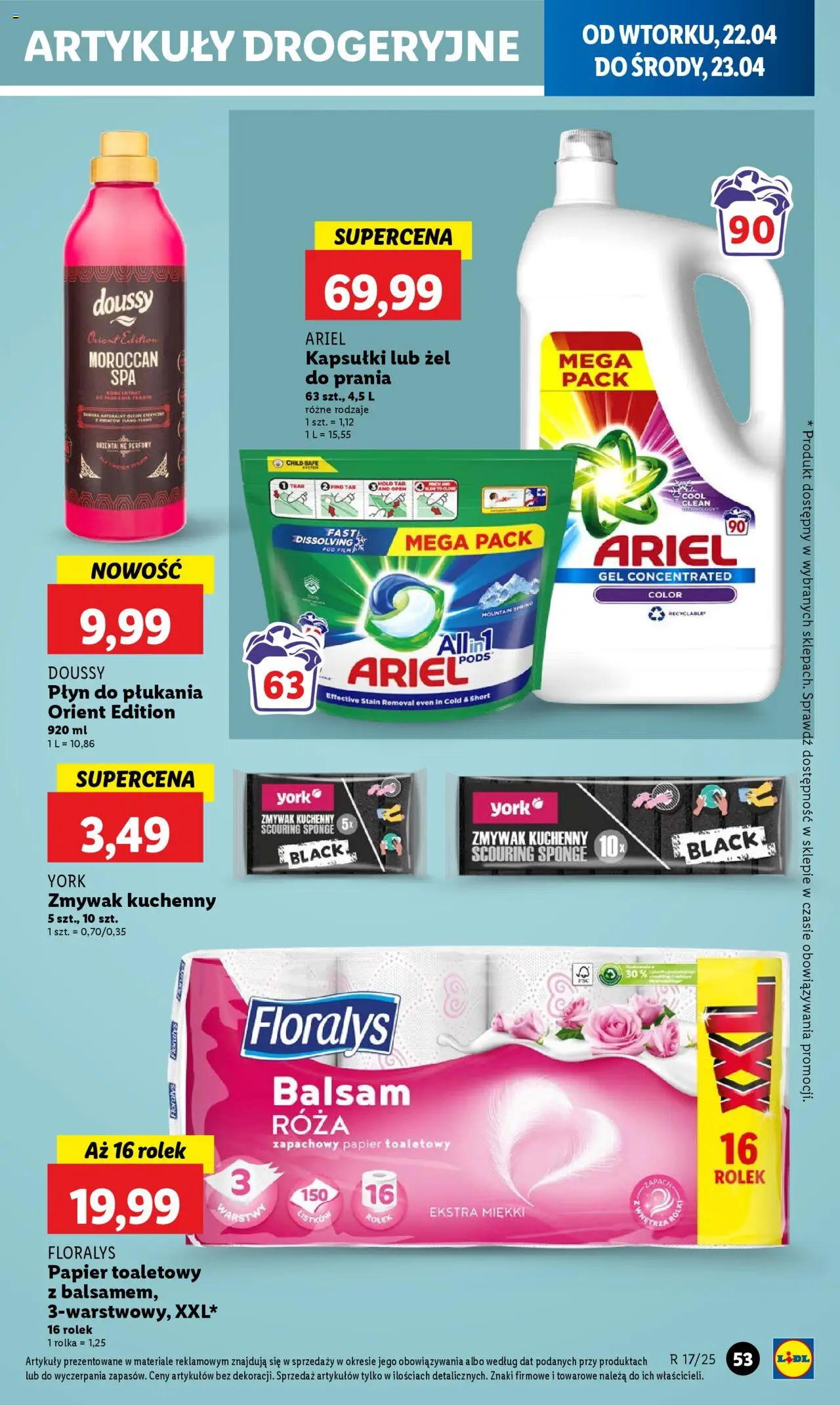 LIDL gazetka ważna od 22.04.2025 do 23.04.2025 strona 52