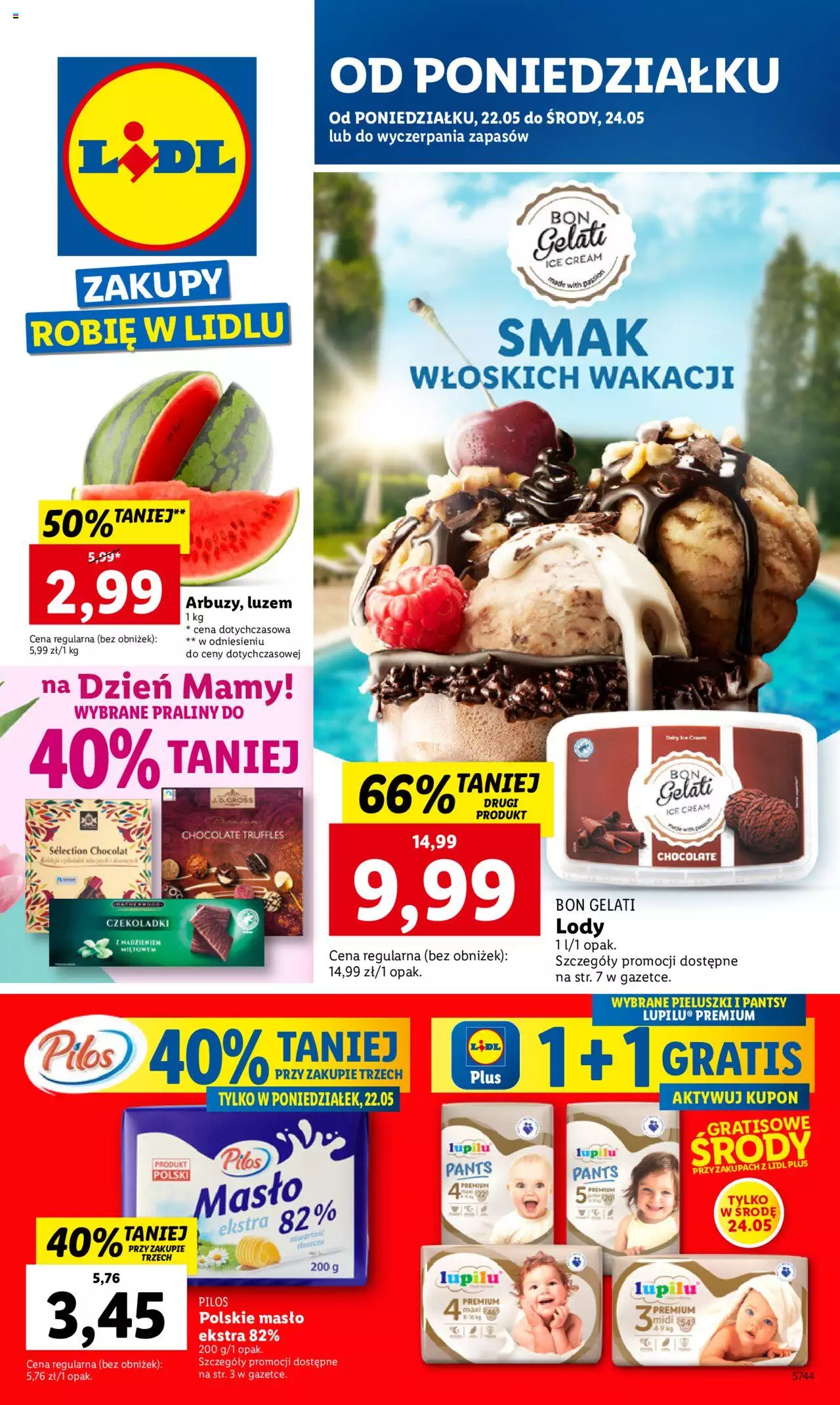 LIDL gazetka ważna od 22.05.2023 do 24.05.2023 strona 1
