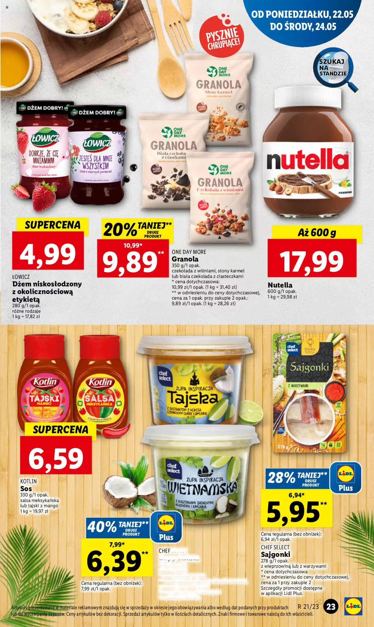 LIDL gazetka ważna od 22.05.2023 do 24.05.2023 strona 23