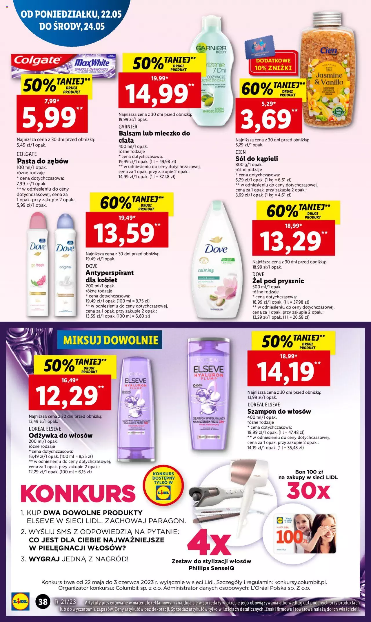 LIDL gazetka ważna od 22.05.2023 do 24.05.2023 strona 38