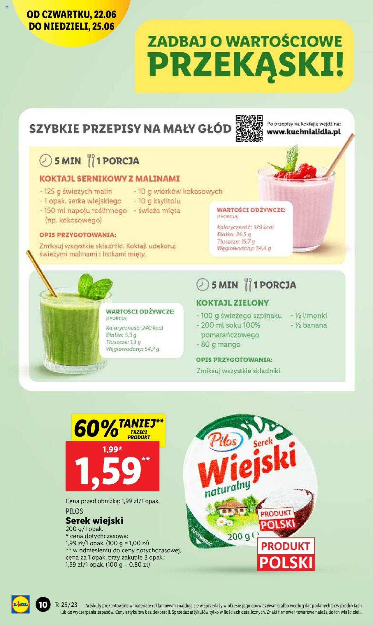 LIDL gazetka ważna od 22.06.2023 do 25.06.2023 strona 14
