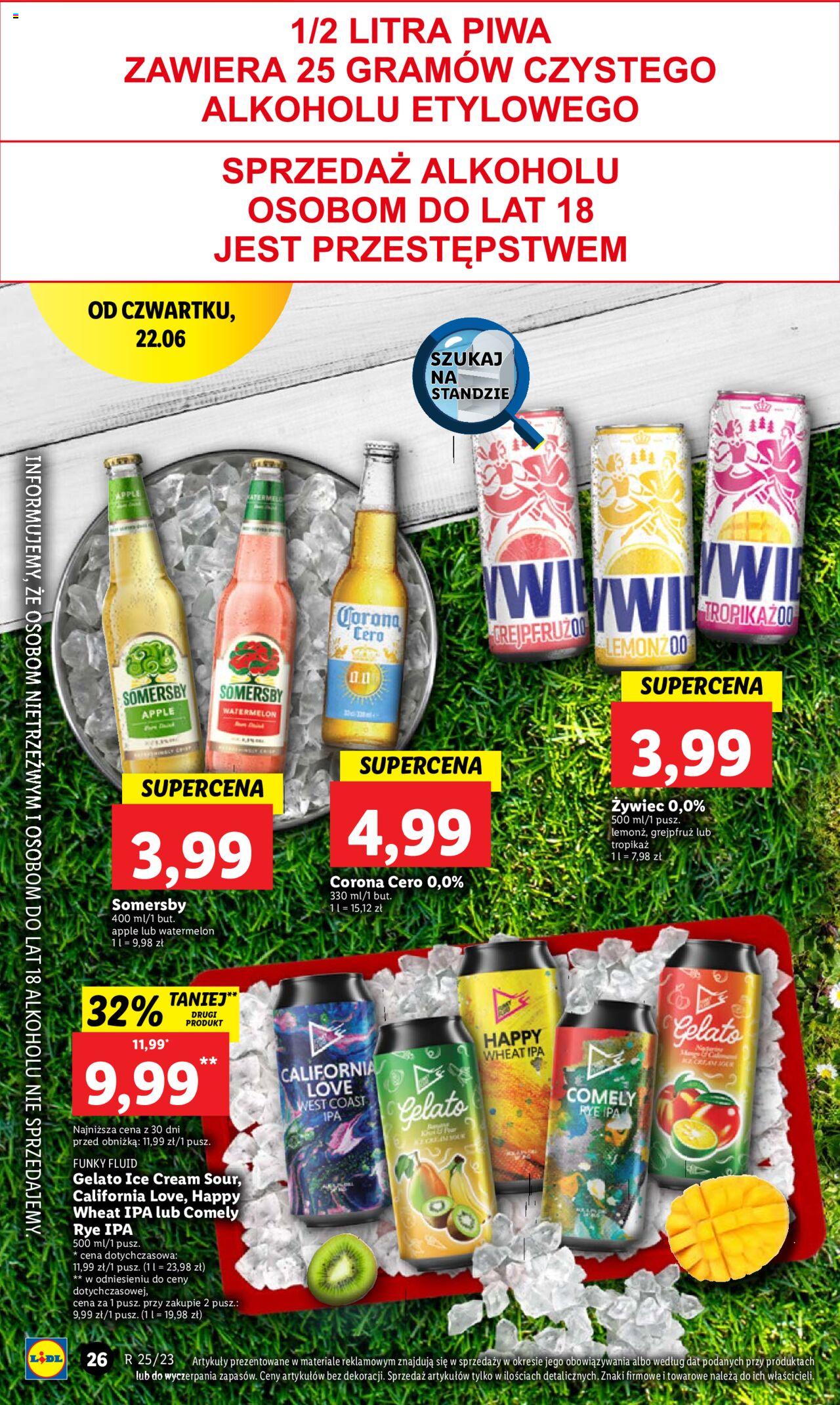 LIDL gazetka ważna od 22.06.2023 do 25.06.2023 strona 32