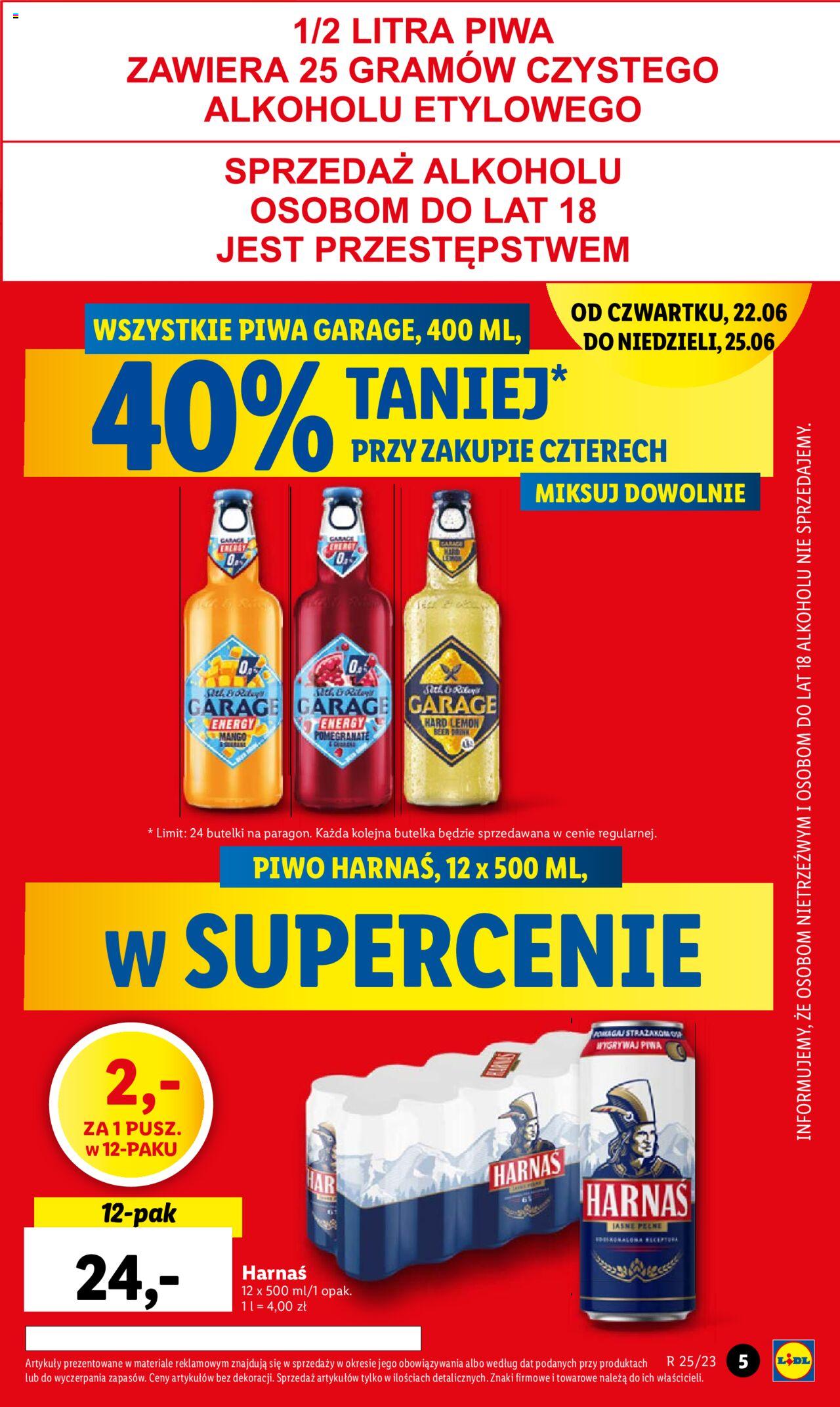 LIDL gazetka ważna od 22.06.2023 do 25.06.2023 strona 7