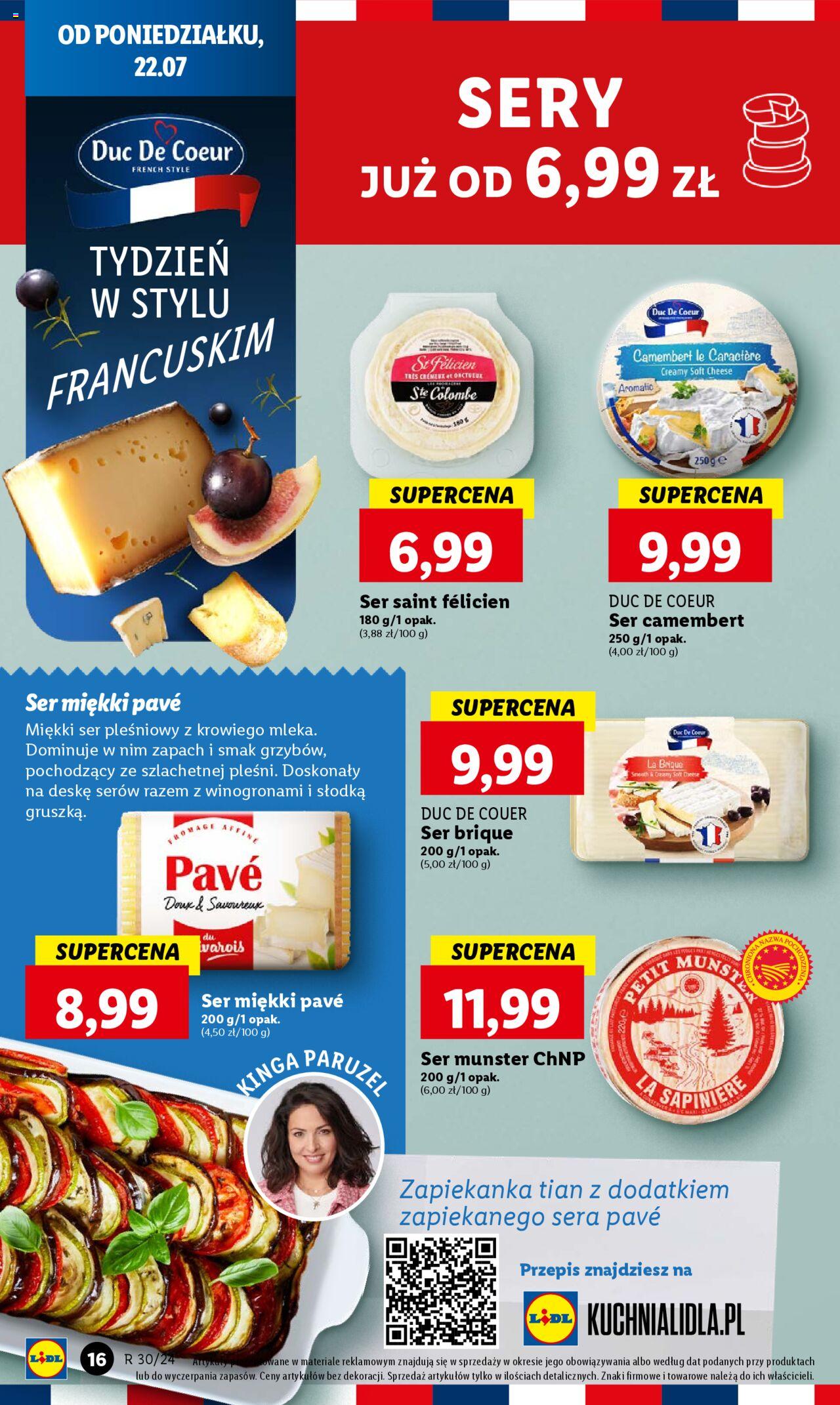 LIDL gazetka ważna od 22.07.2024 do 24.07.2024 strona 16