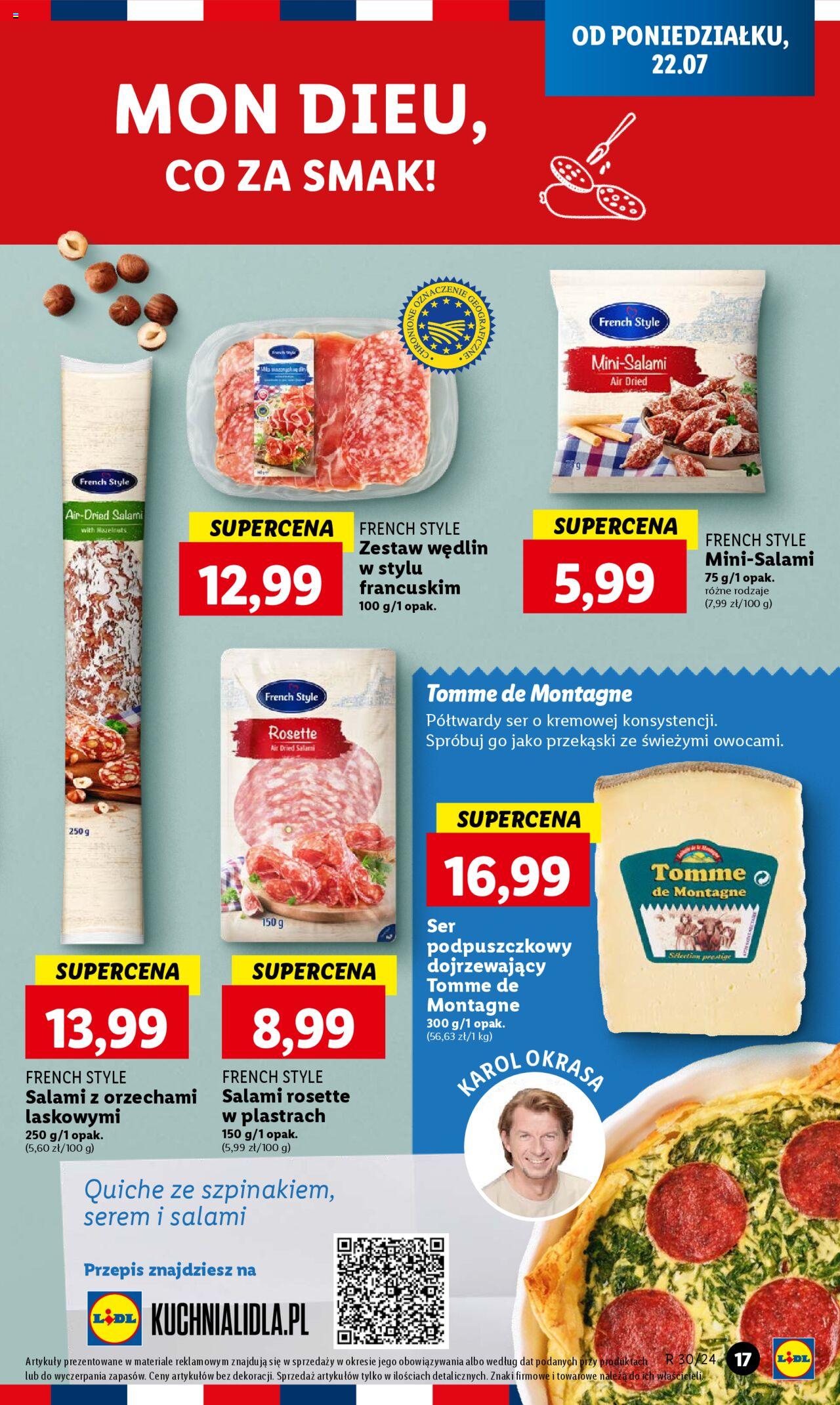 LIDL gazetka ważna od 22.07.2024 do 24.07.2024 strona 17