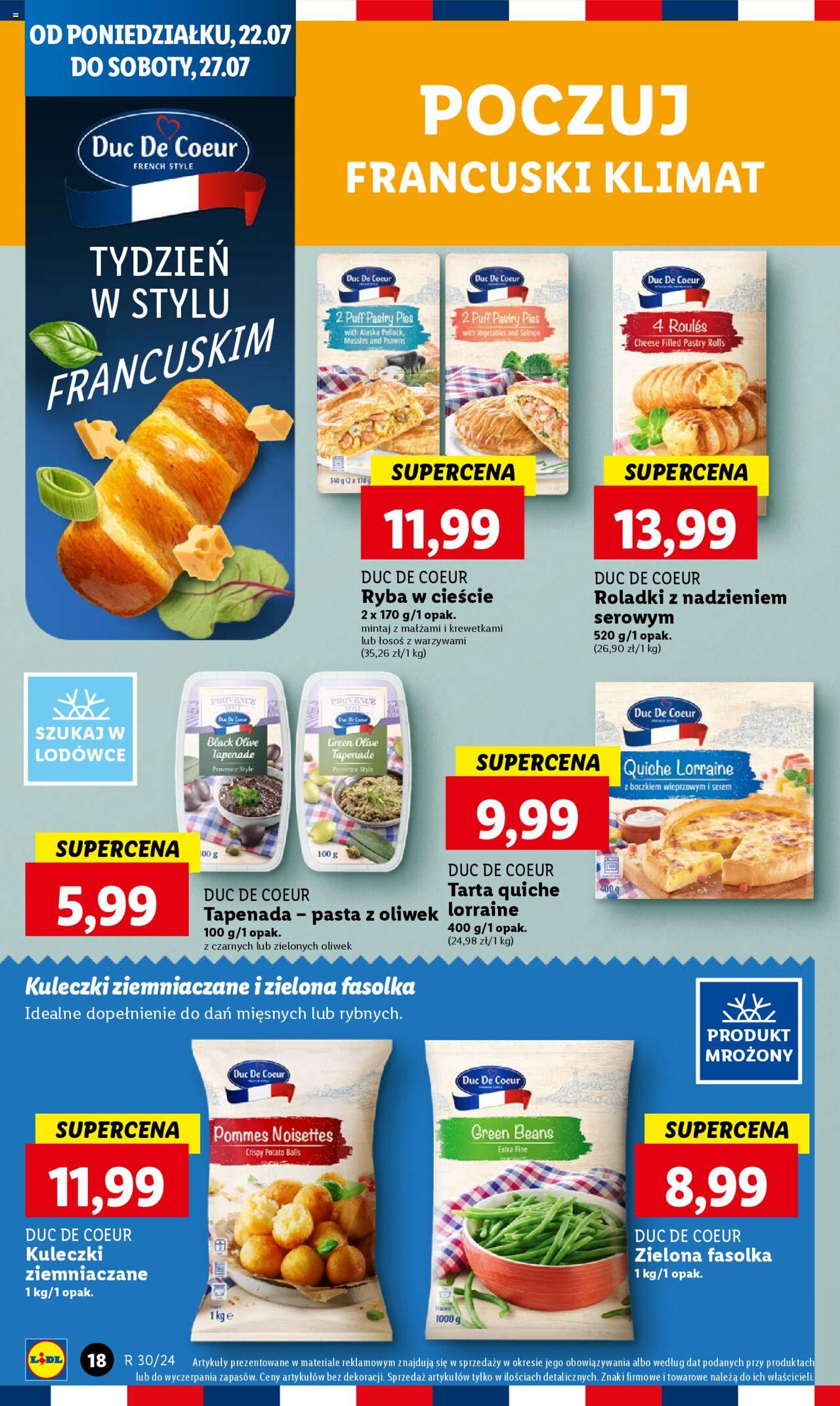 LIDL gazetka ważna od 22.07.2024 do 24.07.2024 strona 18