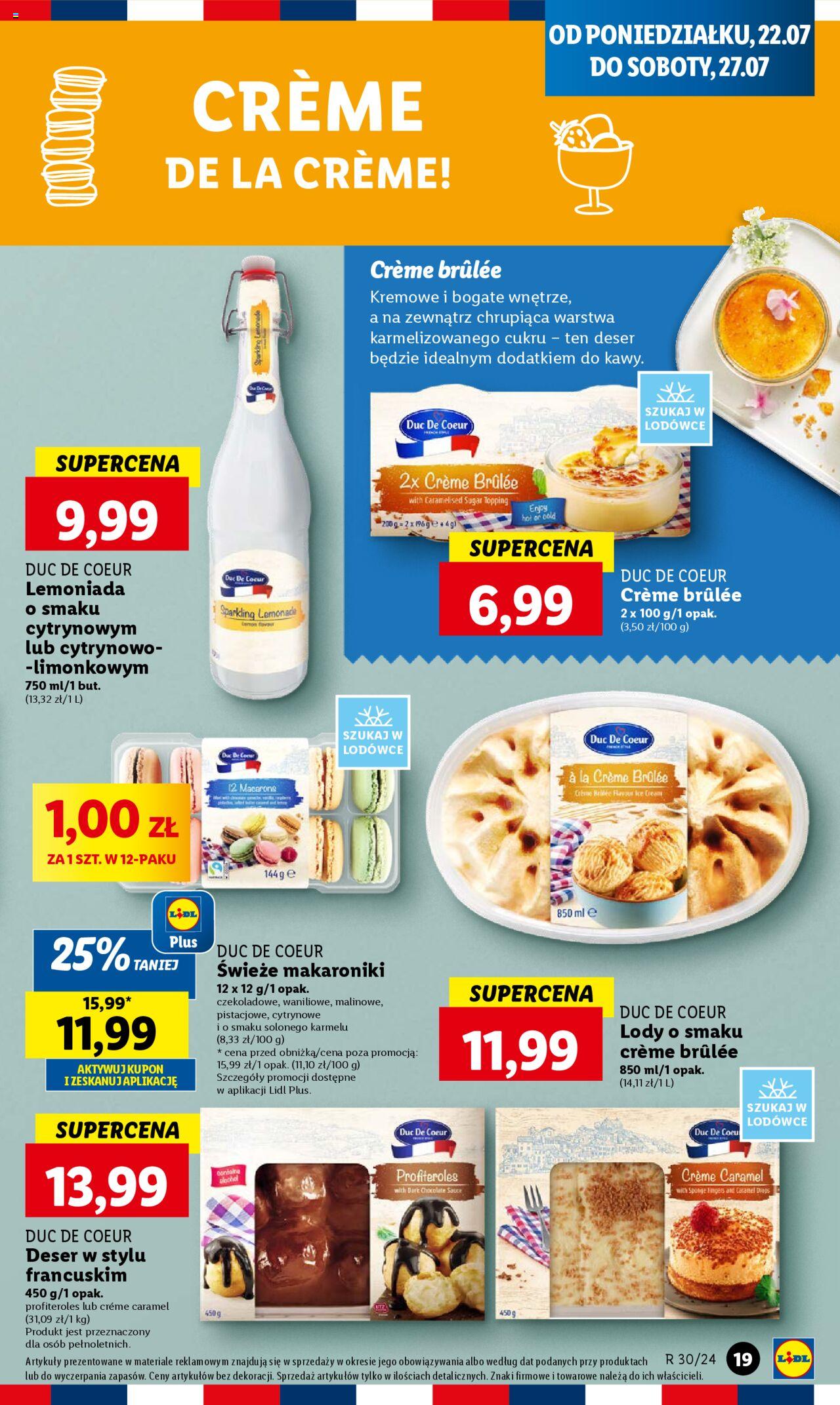 LIDL gazetka ważna od 22.07.2024 do 24.07.2024 strona 19