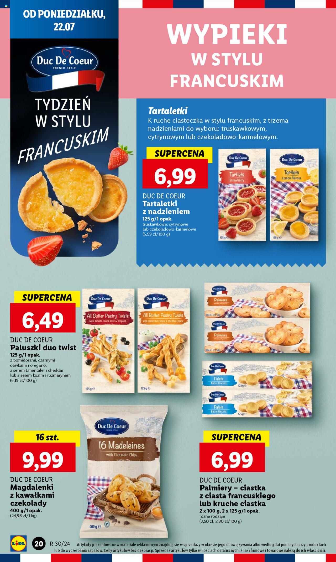 LIDL gazetka ważna od 22.07.2024 do 24.07.2024 strona 20